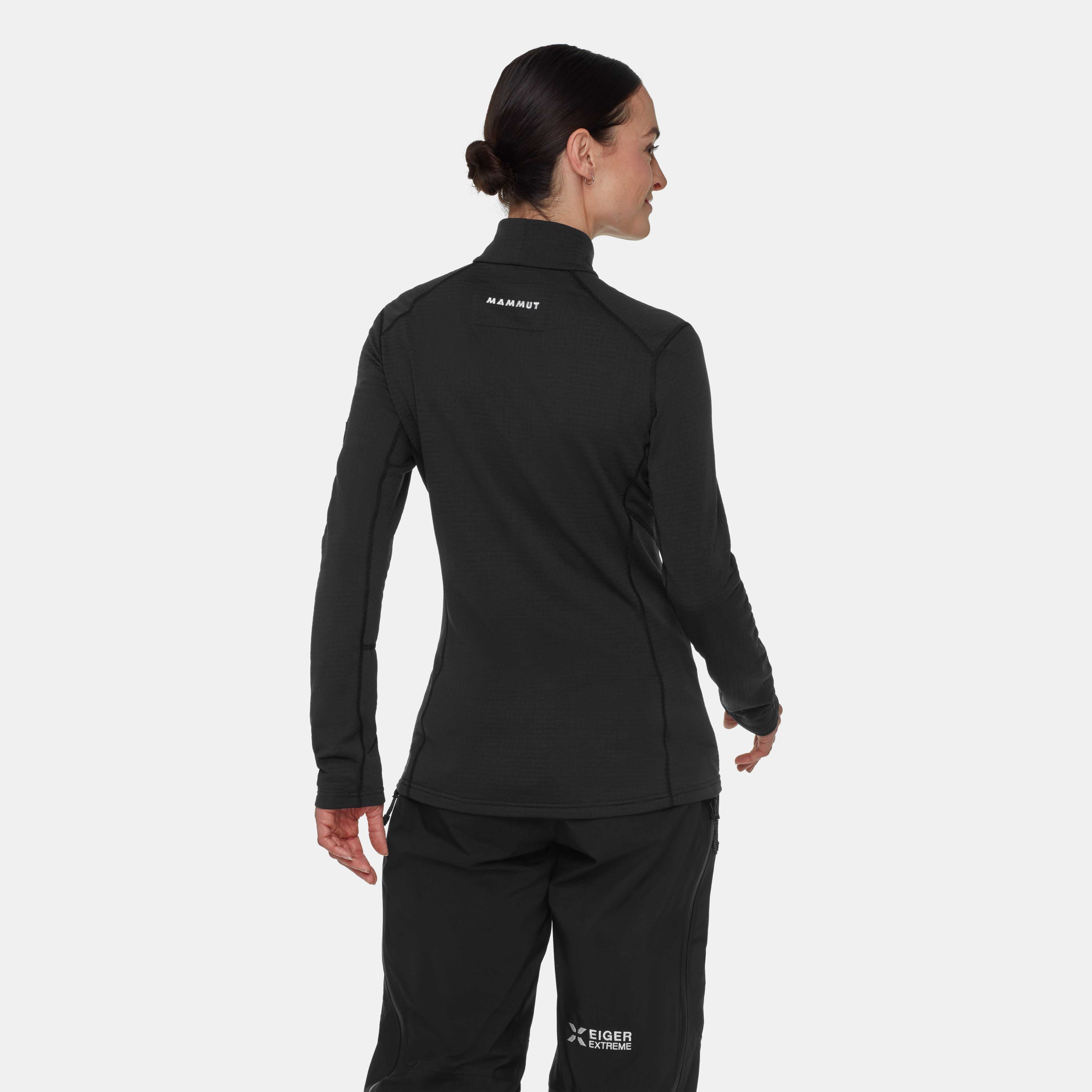 Mammut Eiger Nordwand Advanced FL Half Zip Pull Women, black - Black