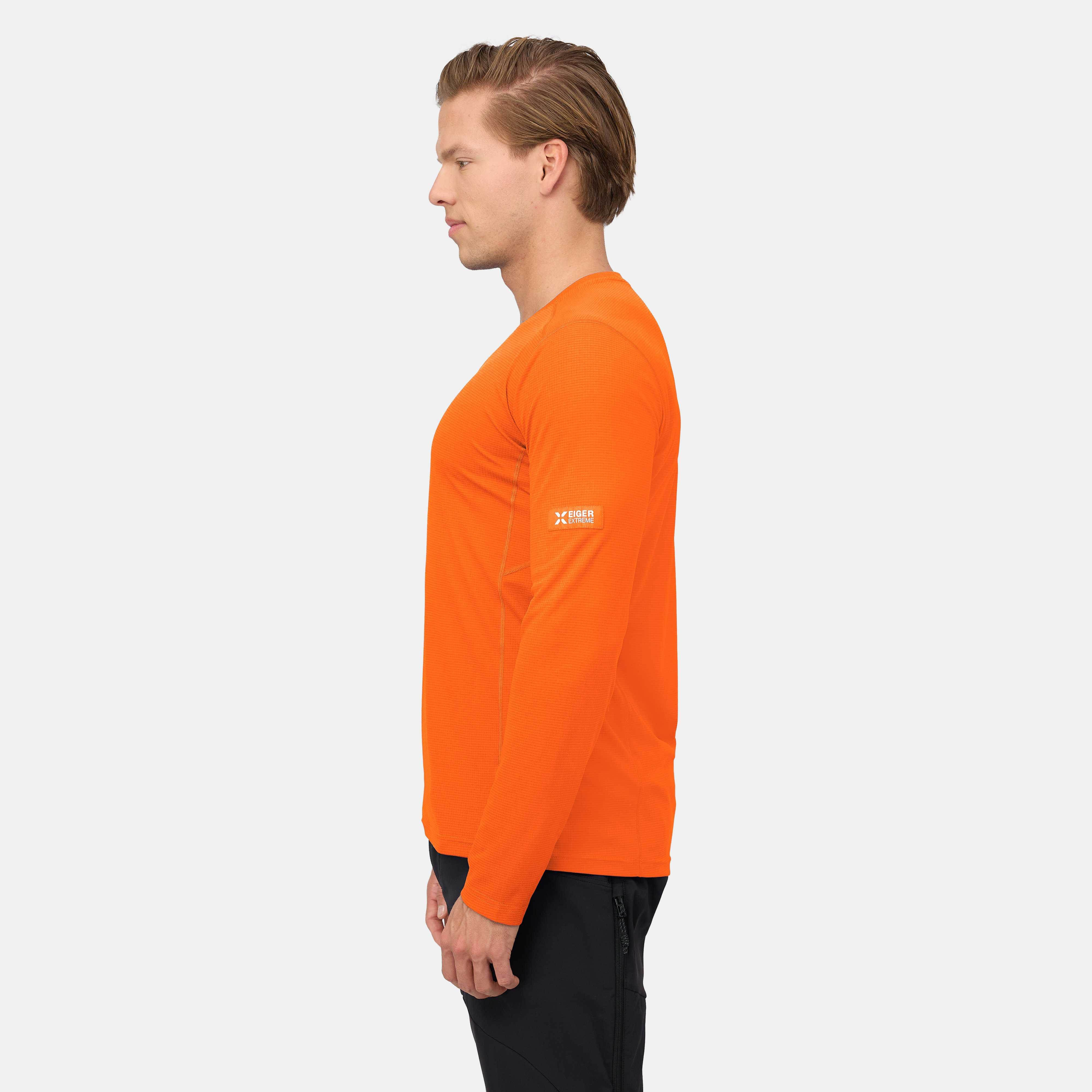 Mammut Eiger Nordwand FL Longsleeve Men, eiger orange - Eiger orange