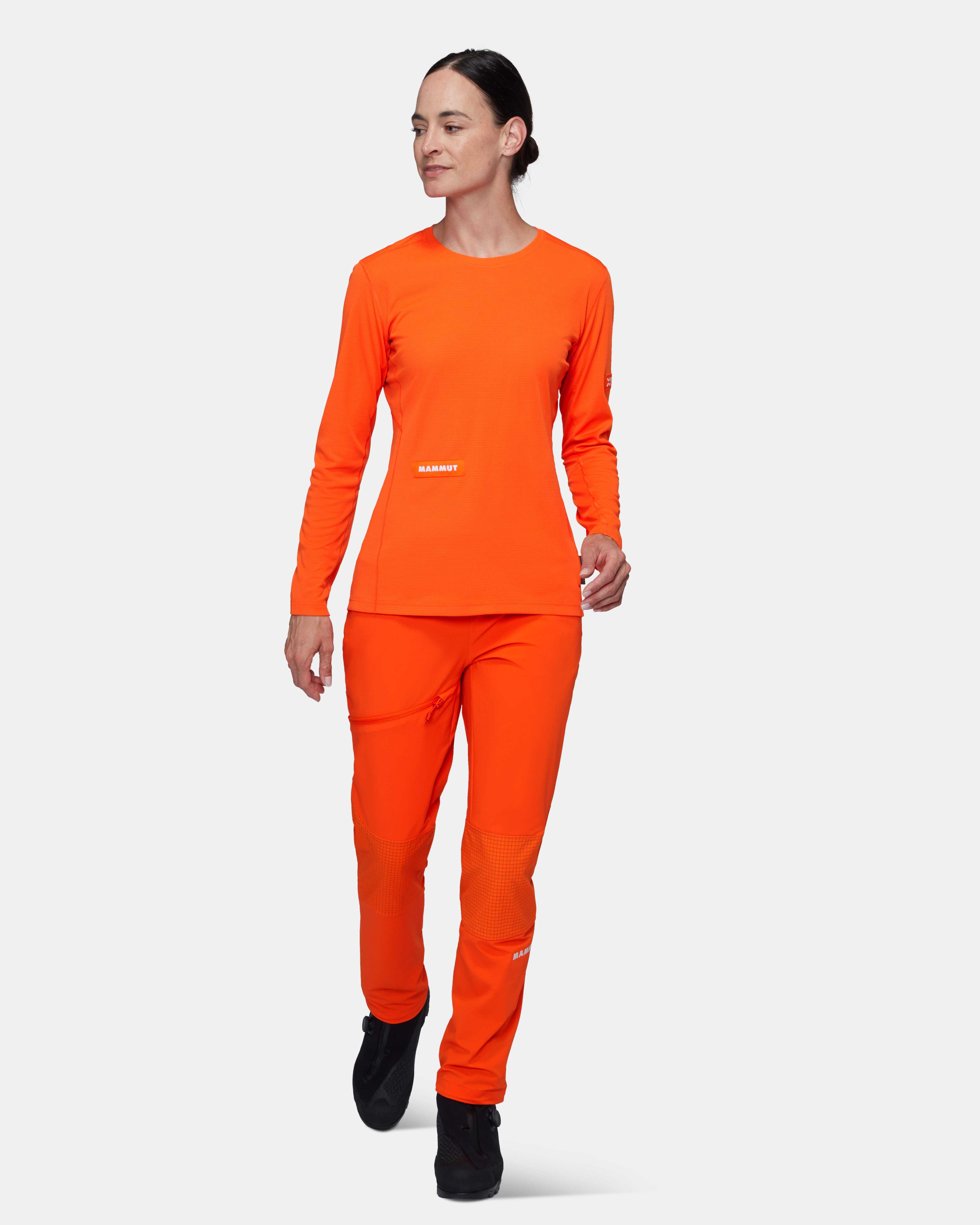 Mammut Eiger Nordwand FL Longsleeve Women, eiger orange - Eiger orange