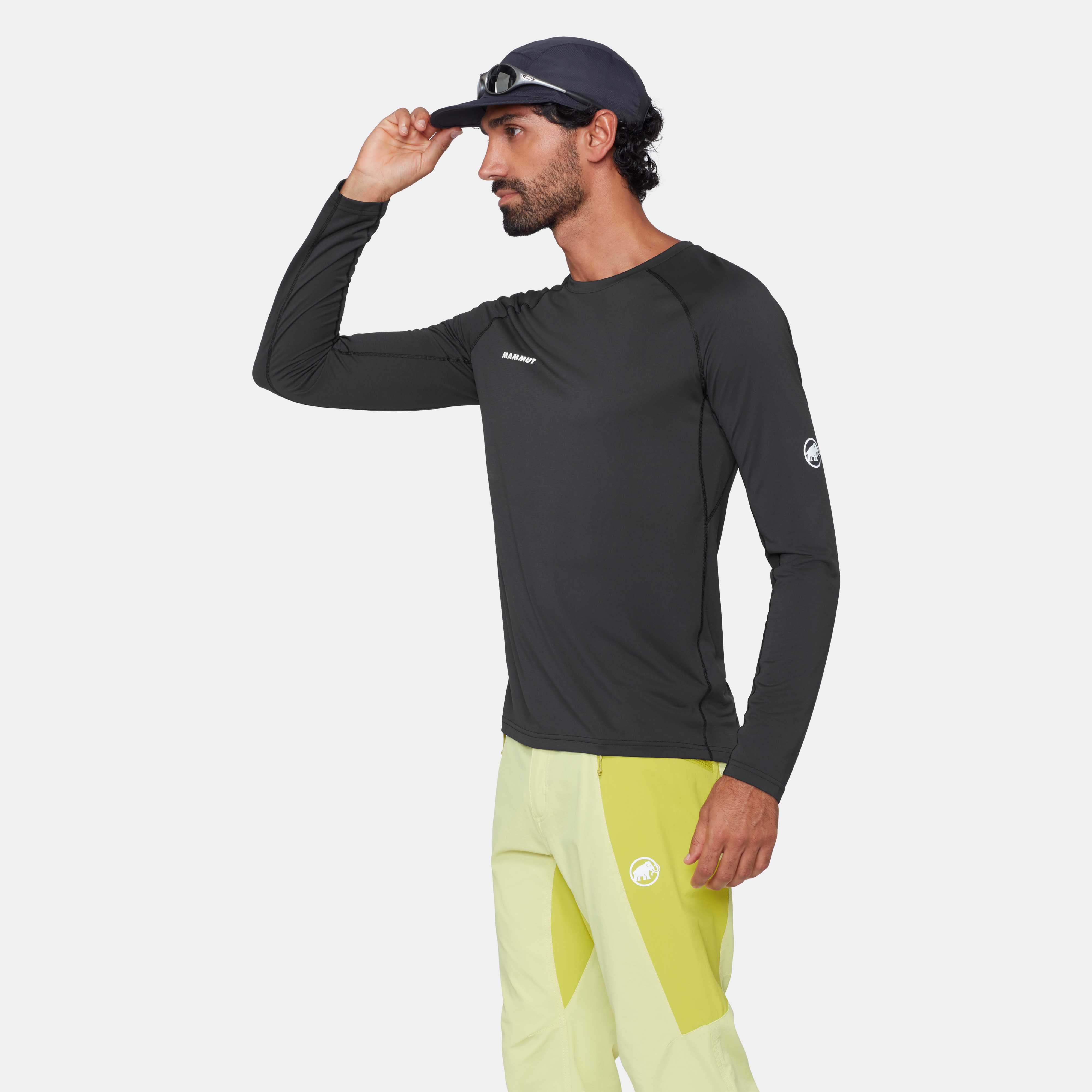 Mammut Ducan FL Longsleeve Men, black - Black