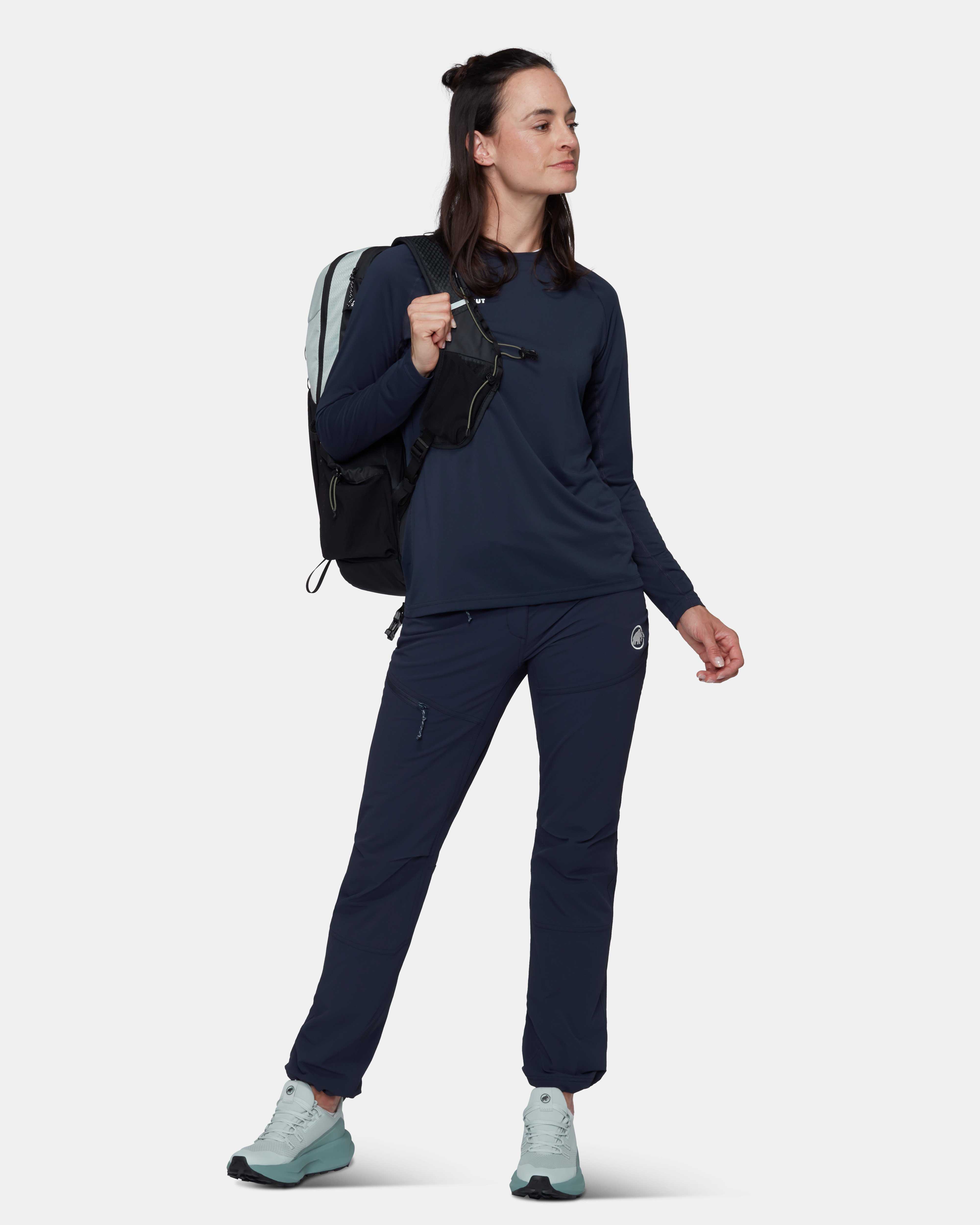 Mammut Ducan FL Longsleeve Women, marine - Marine