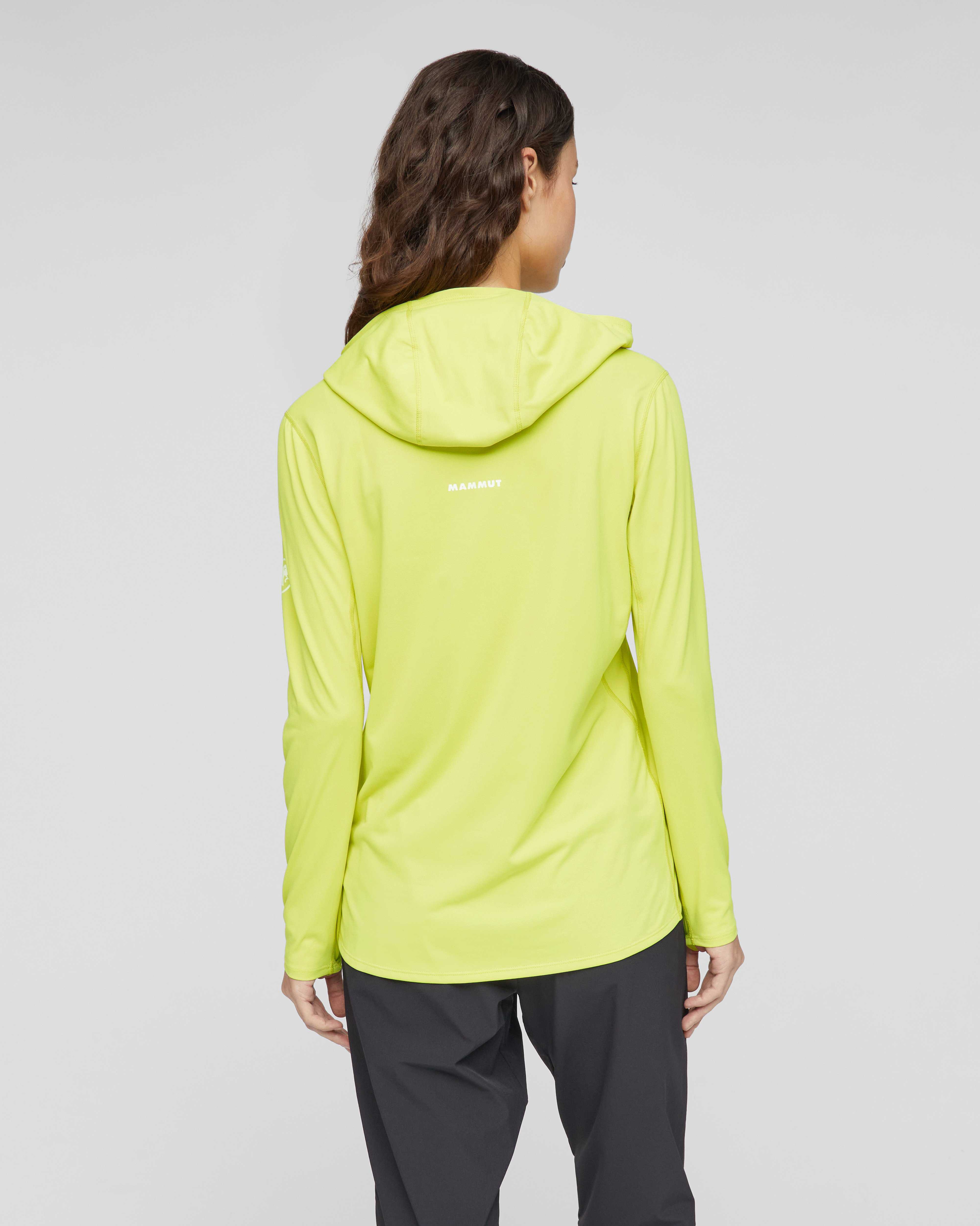 Mammut Selun FL Sun Hoody Women, holunder - Holunder - Model back view