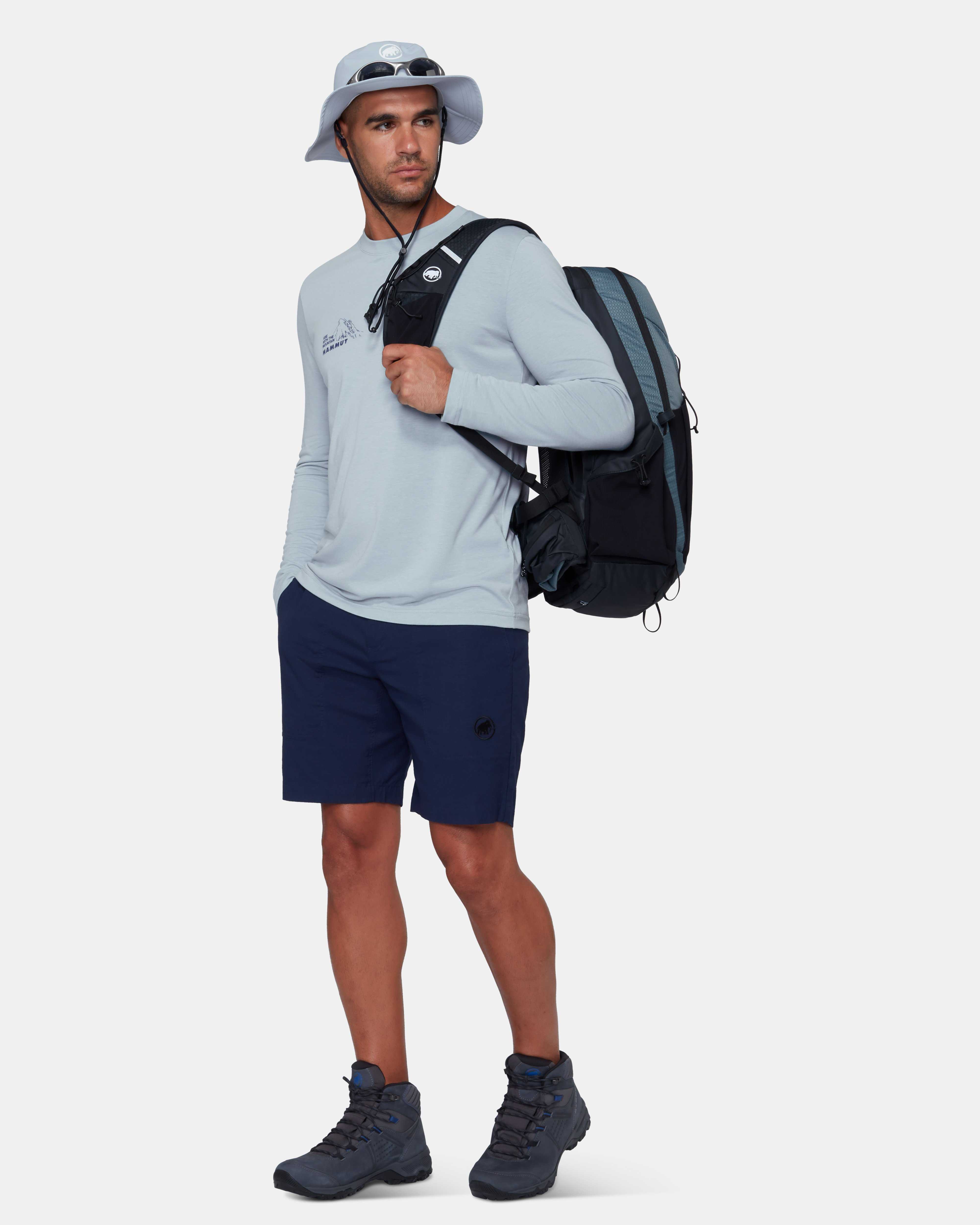 Mammut Mountain Longsleeve T-Shirt Men Bluemlisalphorn, nebla - Nebla