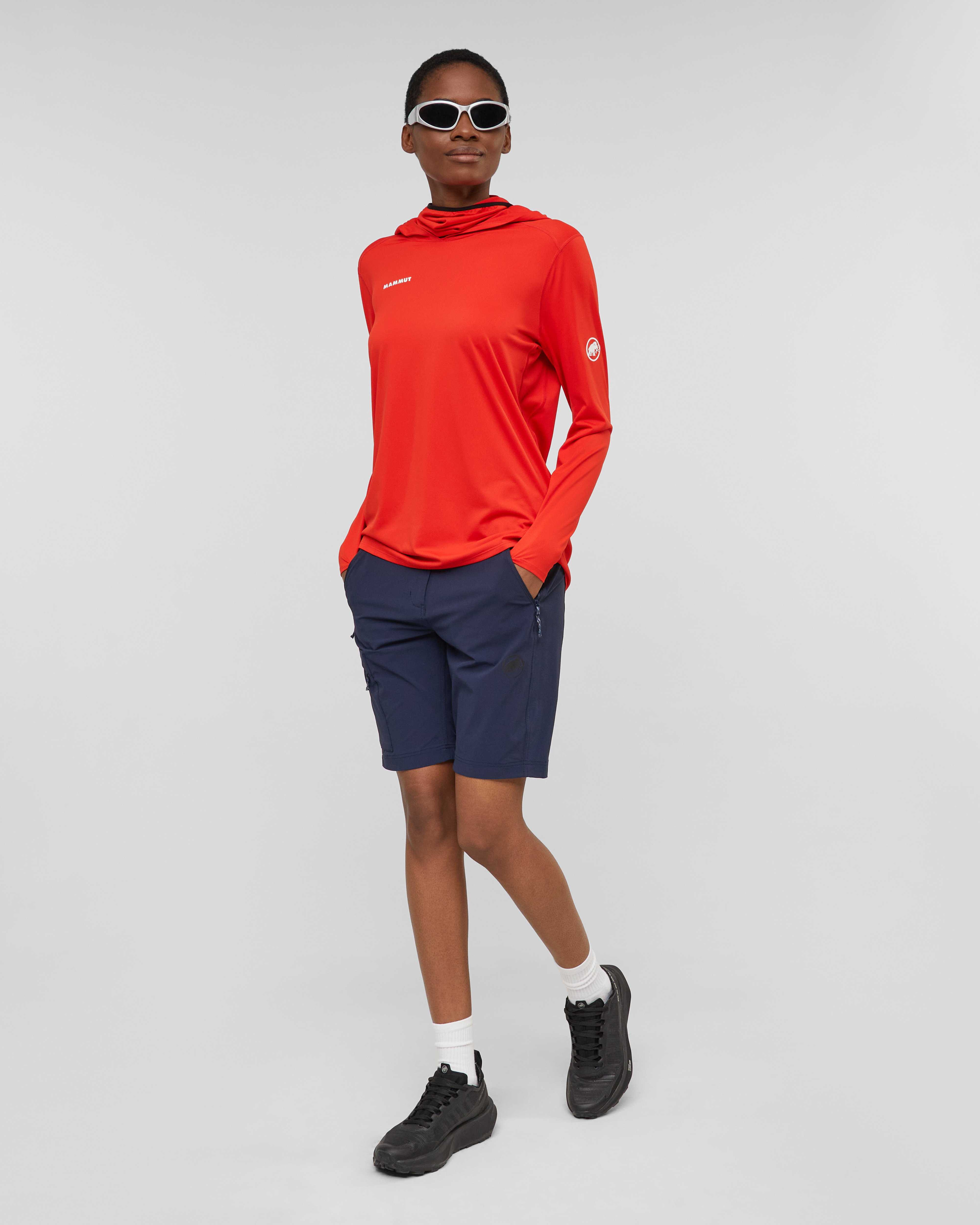 Mammut Mtn. Pro 2.0 Sun Hoody Women, mammut red - Mammut red - Outdoor view