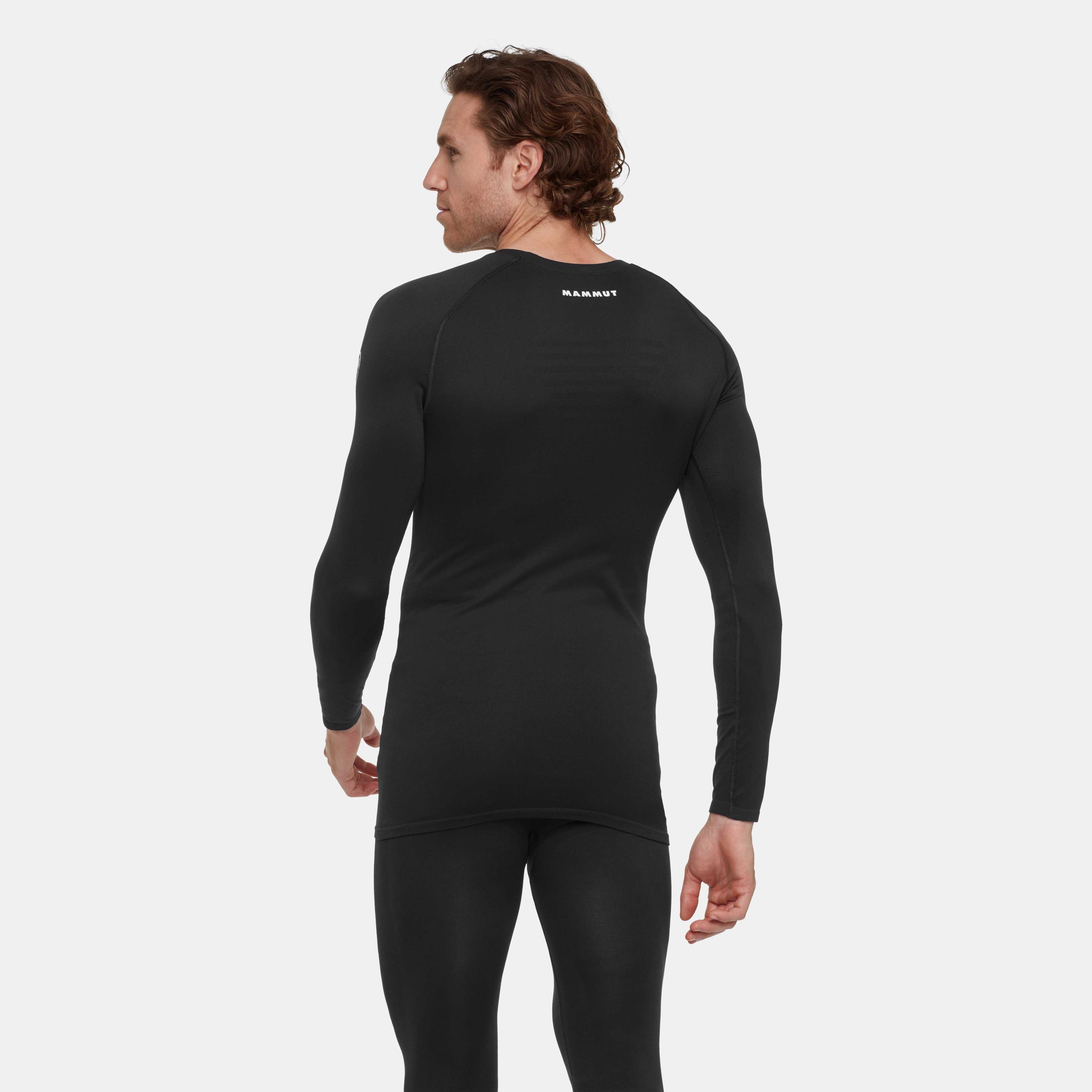 Mammut All-Mountain Seamless BL Longsleeve Mid Men, black - Black