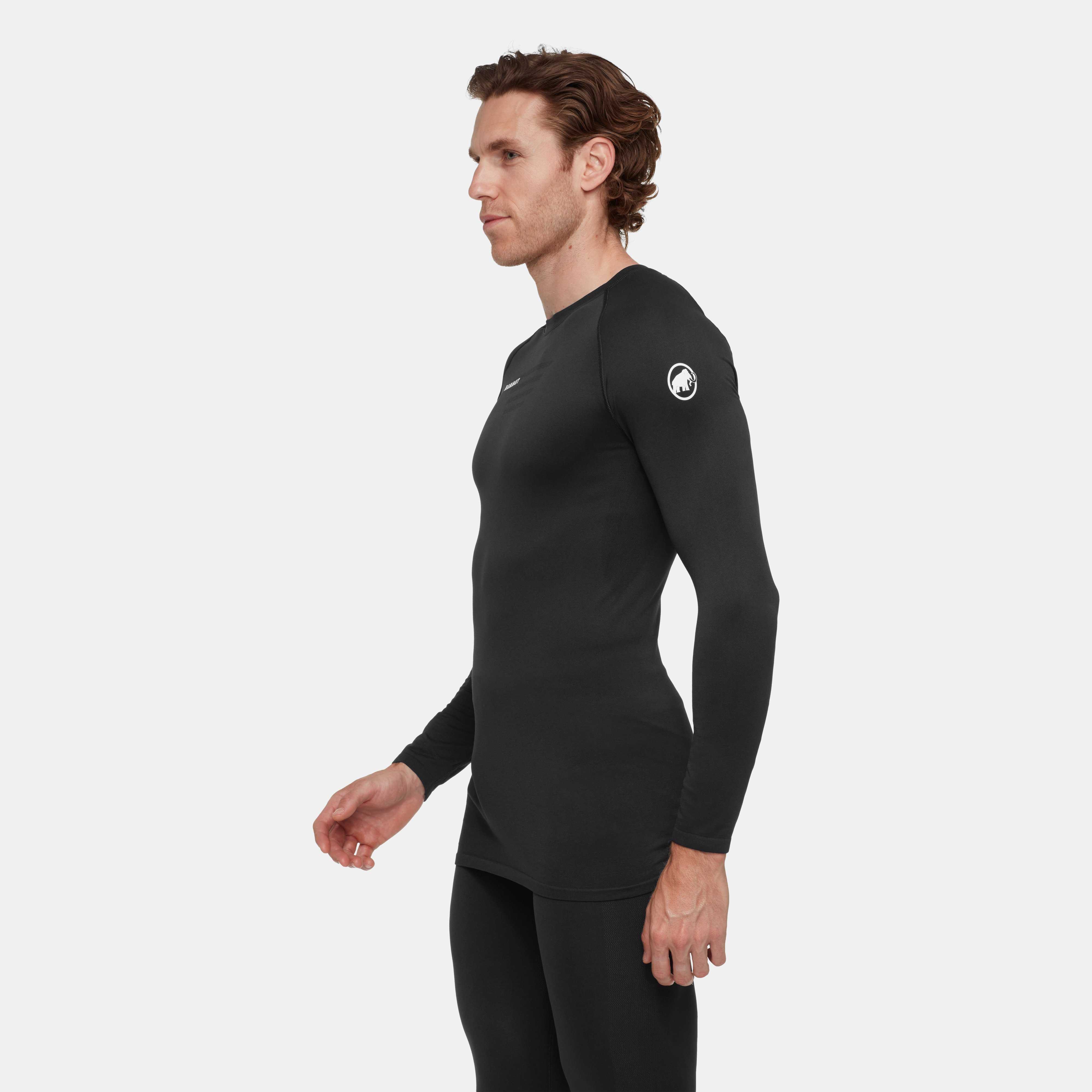 Mammut All-Mountain Seamless BL Longsleeve Mid Men, black - Black