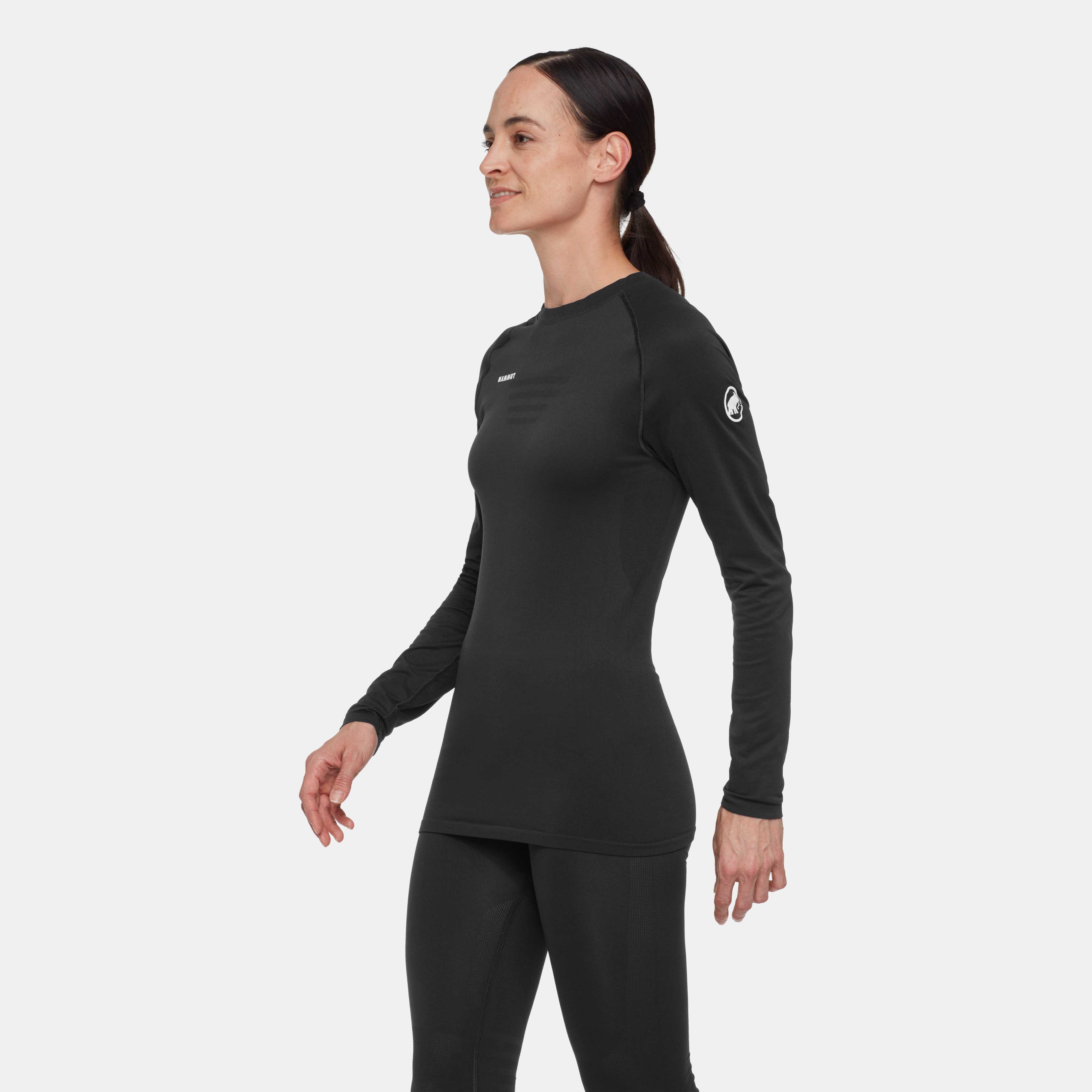 Mammut All-Mountain Seamless BL Longsleeve Mid Women, black - Black
