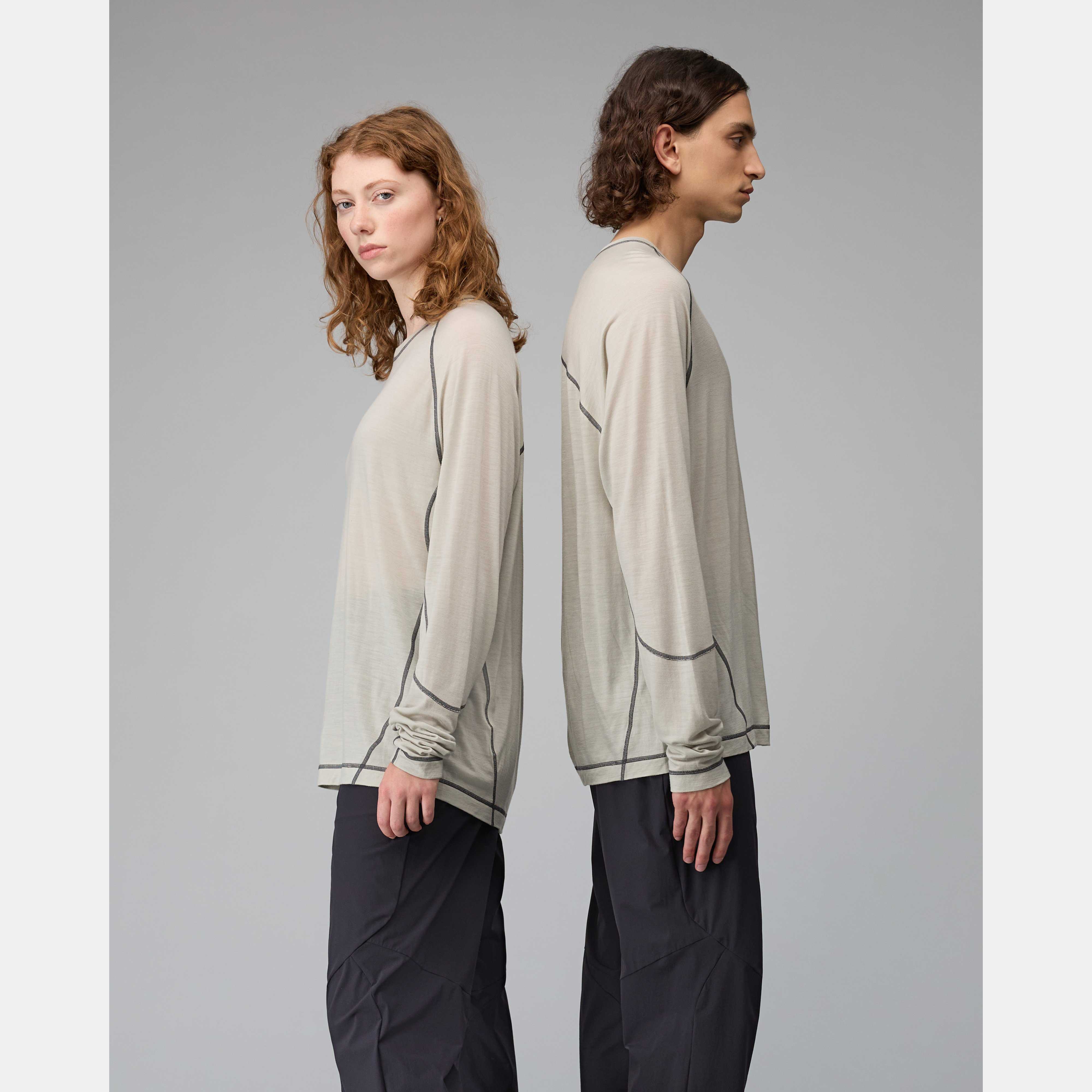 Mammut Hiking Patrol x Mammut Tree Wool FL Longsleeve T-Shirt - willow whisper, XS - Willow whisper