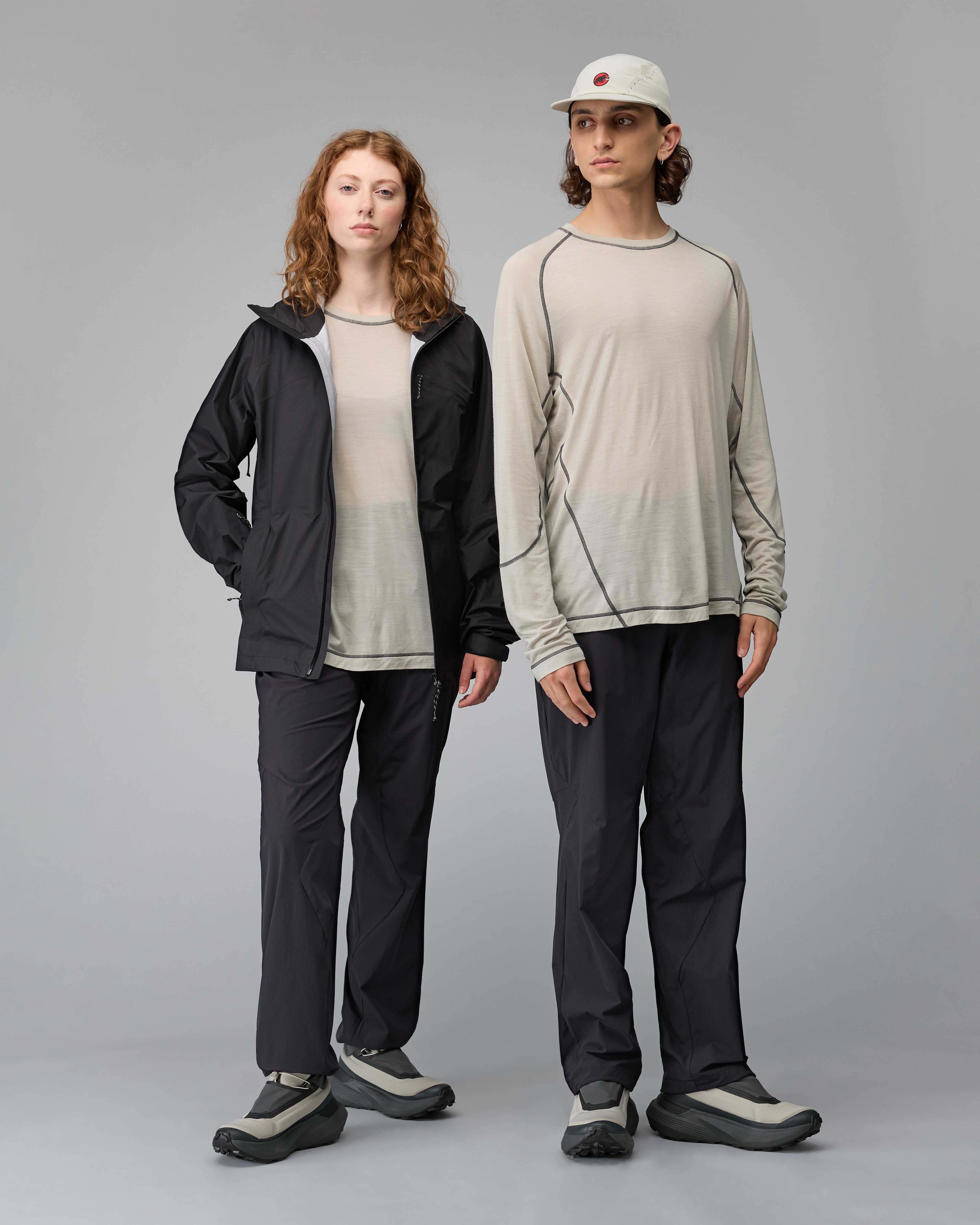 Mammut Hiking Patrol x Mammut Tree Wool FL Longsleeve T-Shirt, willow whisper - Willow whisper