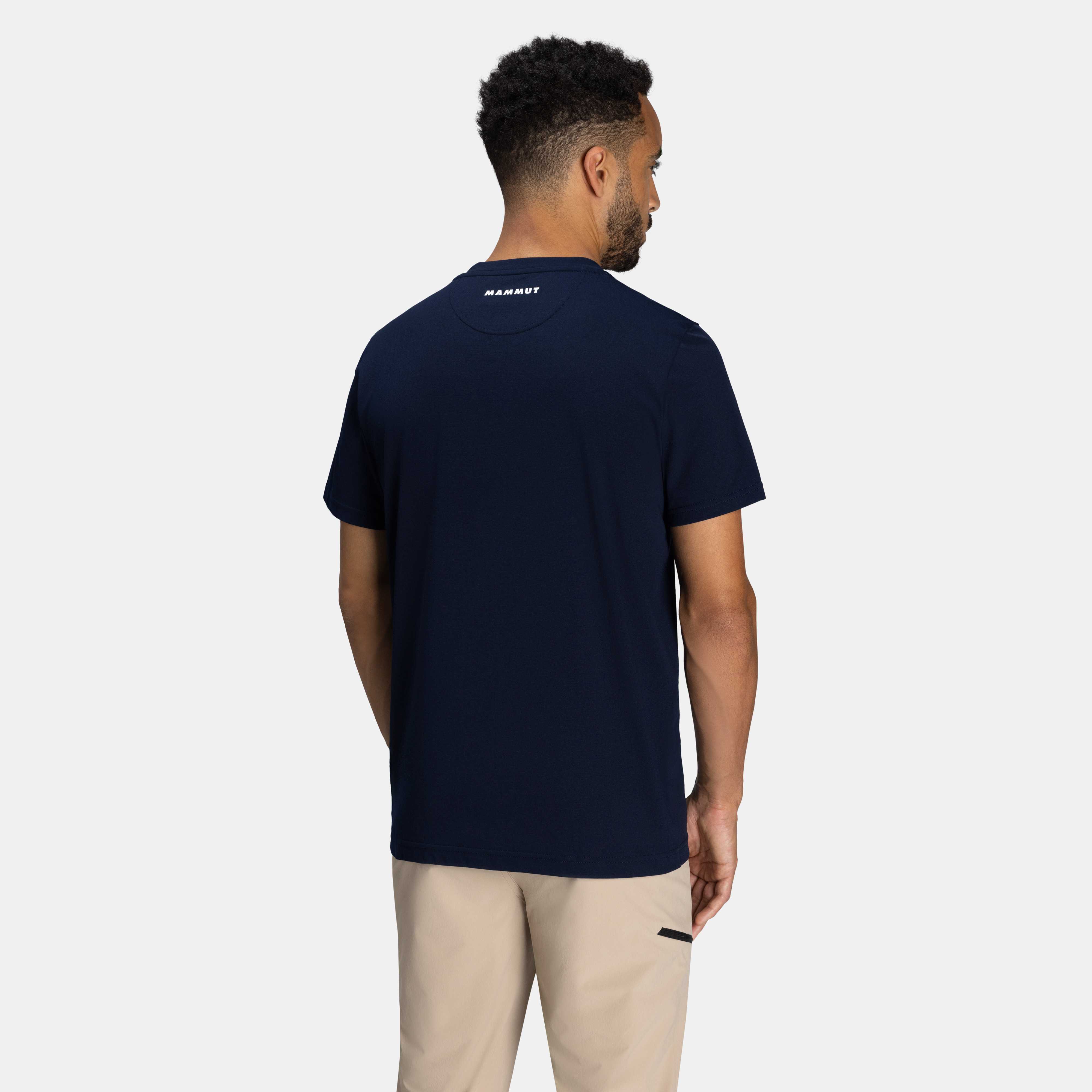 Mammut QD Logo Print T-Shirt AF Men, marine-white PRT2 - Marine-white PRT2