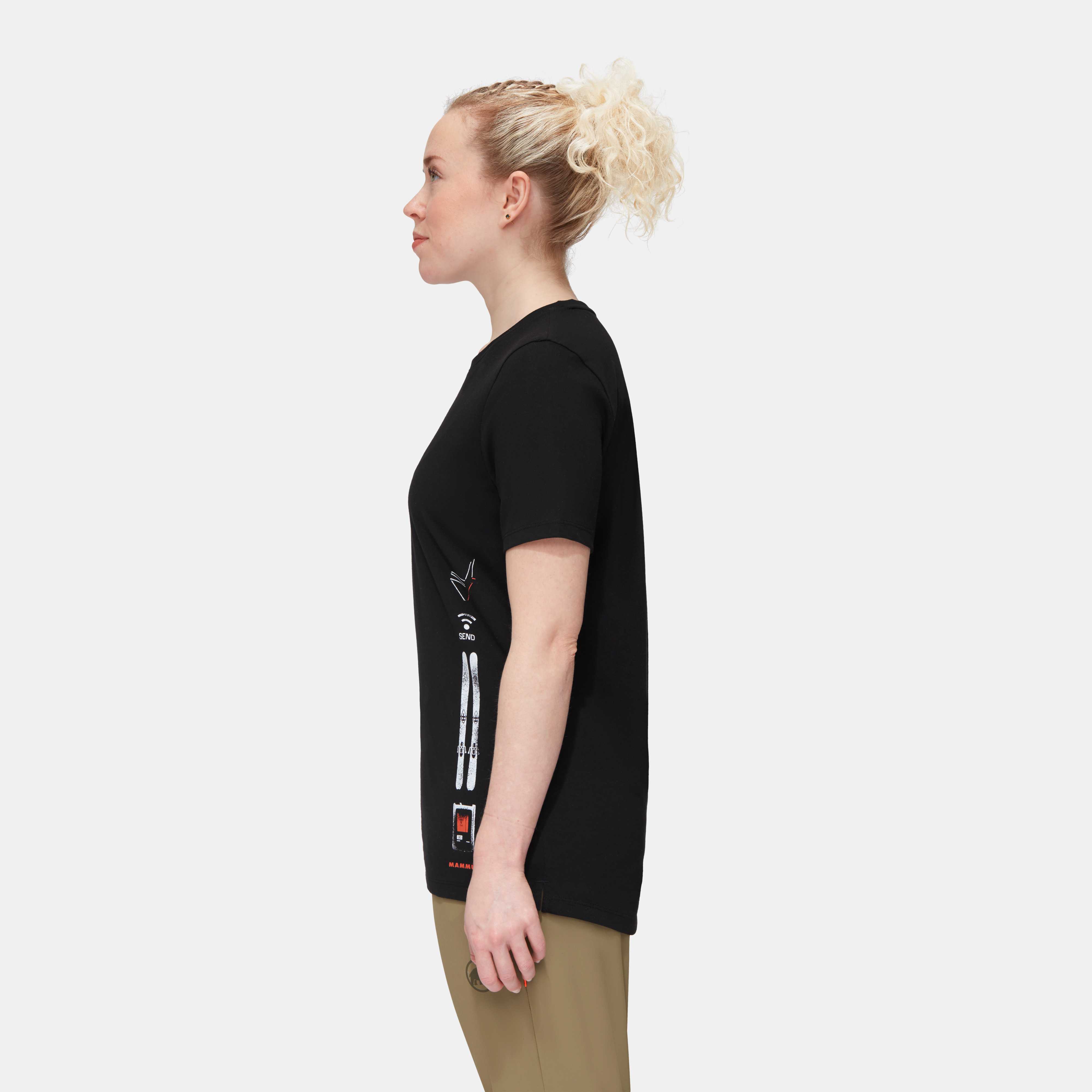 Mammut Mammut Core T-Shirt Women Snow - black, XS - Black