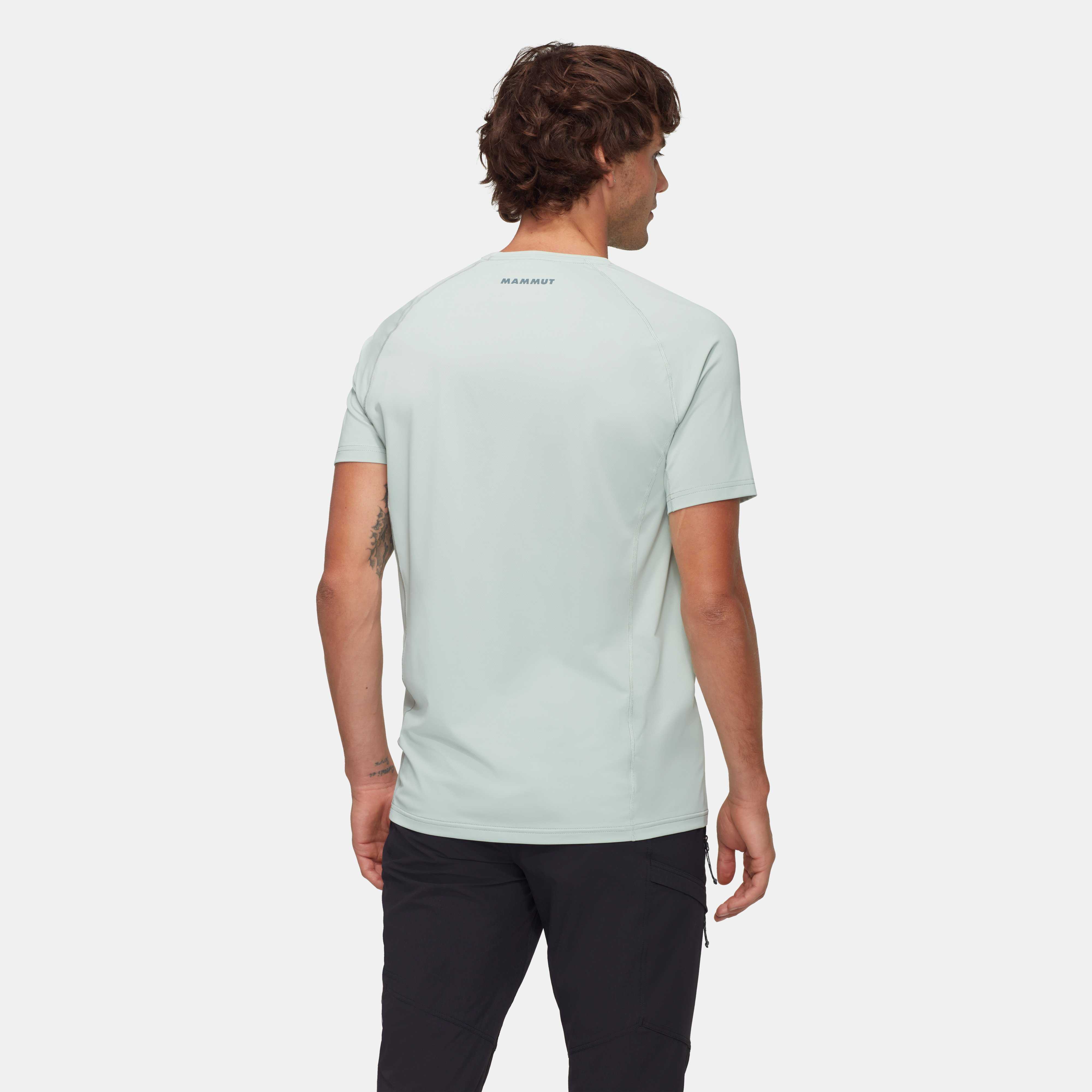 Mammut Selun FL T-Shirt Men Logo, silver sage - Silver sage