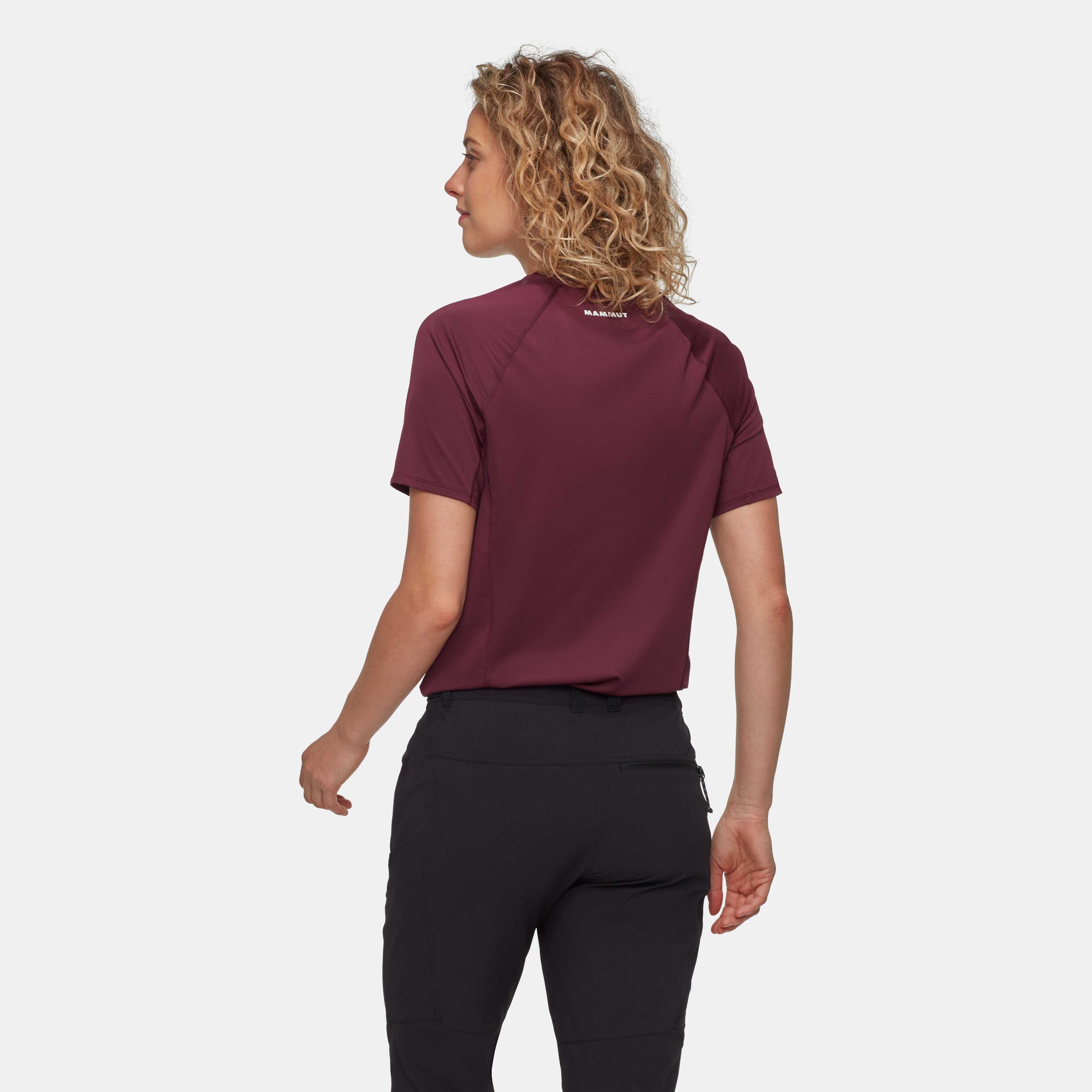 Mammut Selun FL T-Shirt Women Logo, vin - Vin