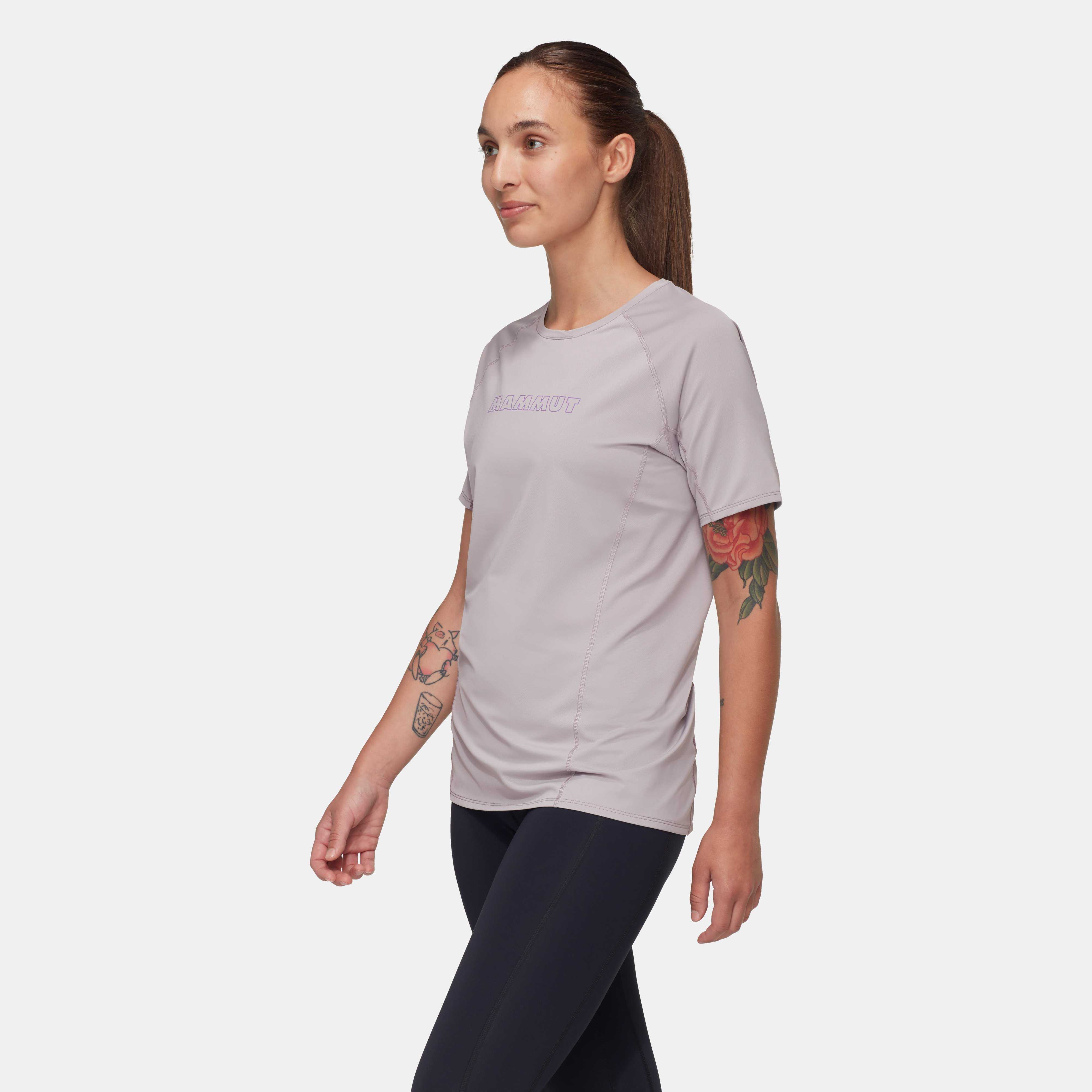 Mammut Selun FL T-Shirt Women Logo, alpine calamint - Alpine calamint