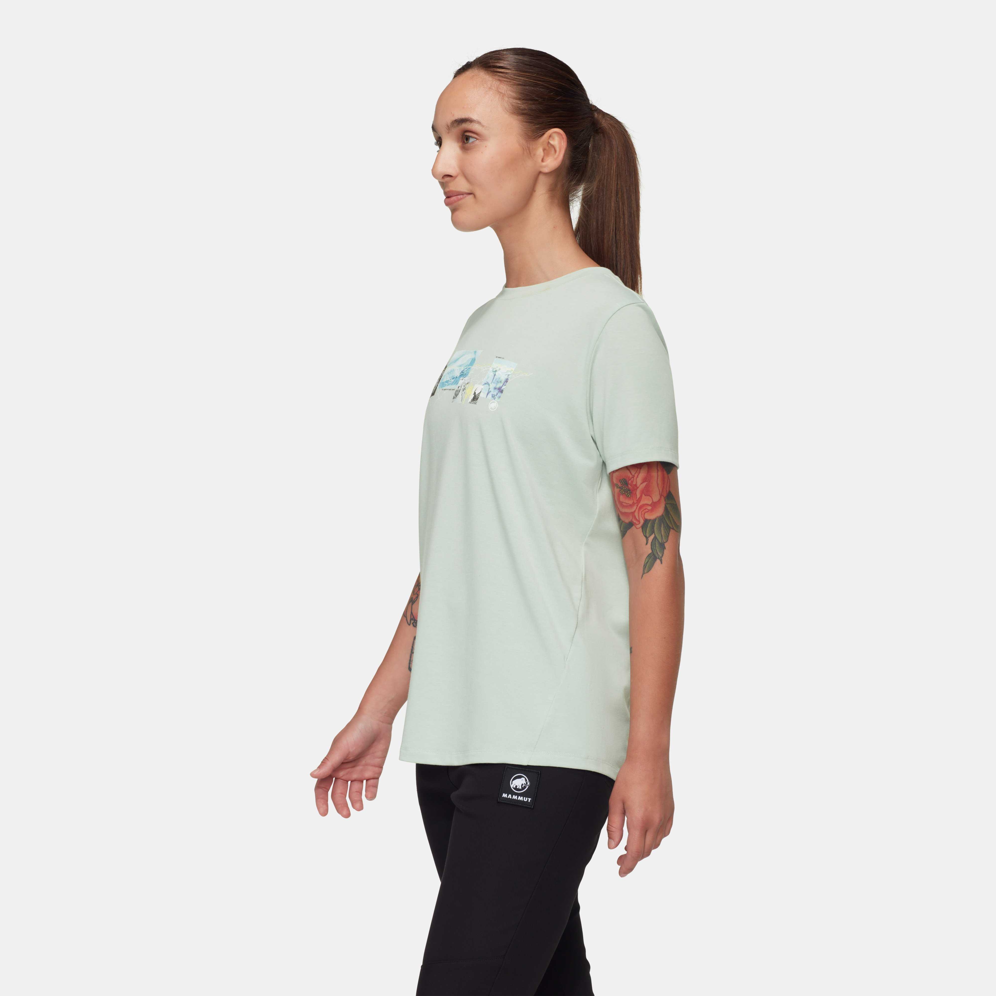 Mammut Mountain T-Shirt Women 3308m, silver sage - Silver sage