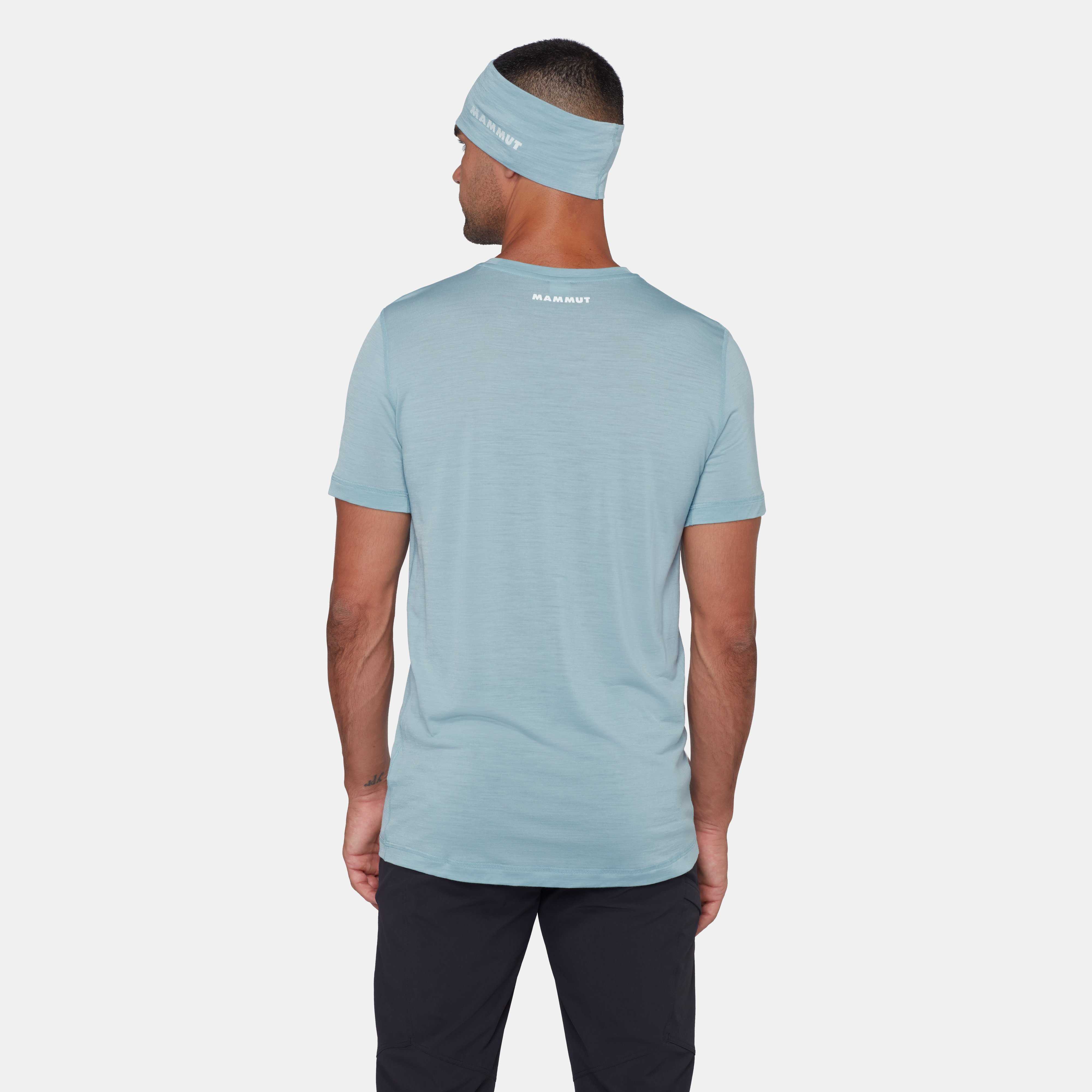 Mammut Tree Wool FL T-Shirt Men, nebla - Nebla