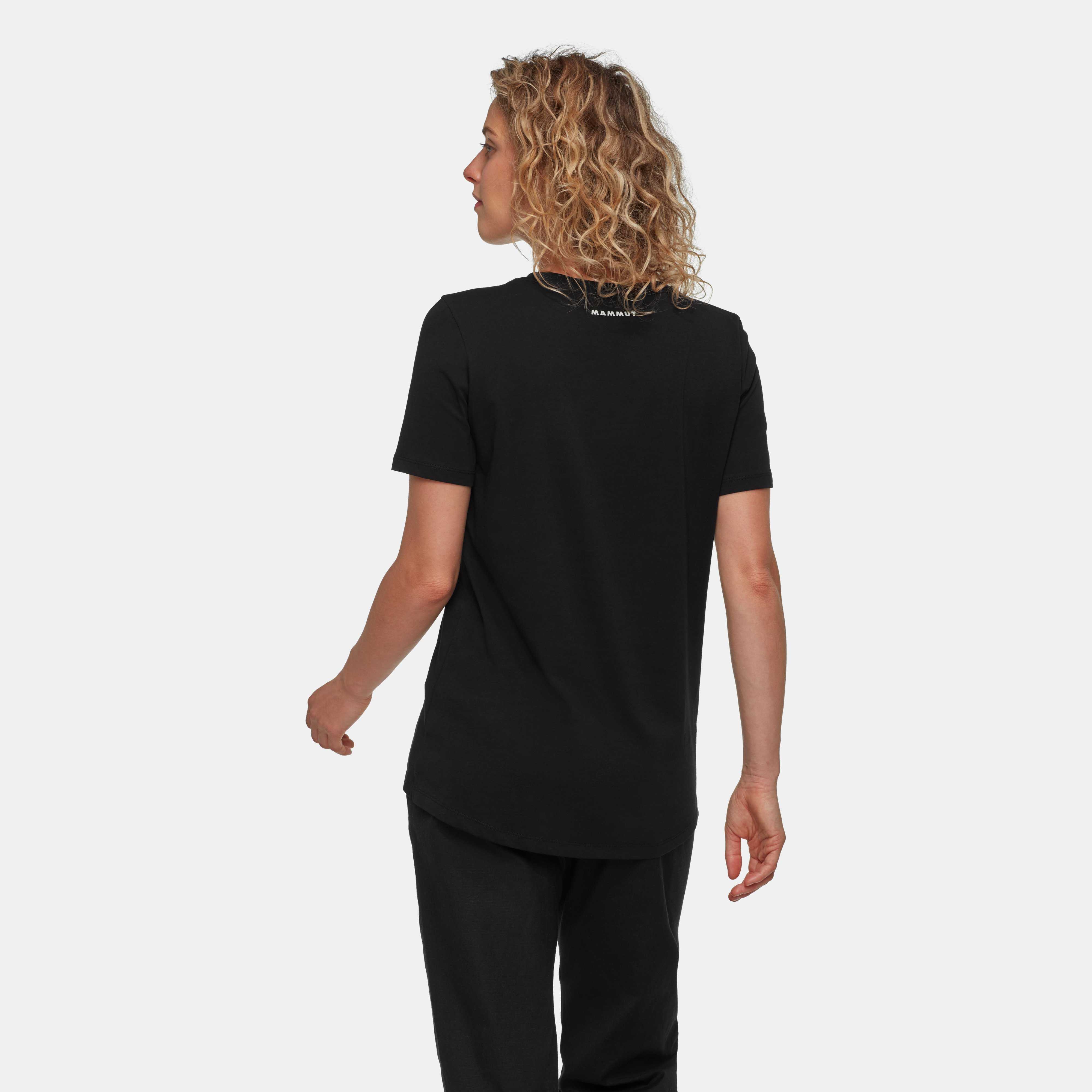 Mammut Mammut Core T-Shirt Women Alpine Flower, black - Black