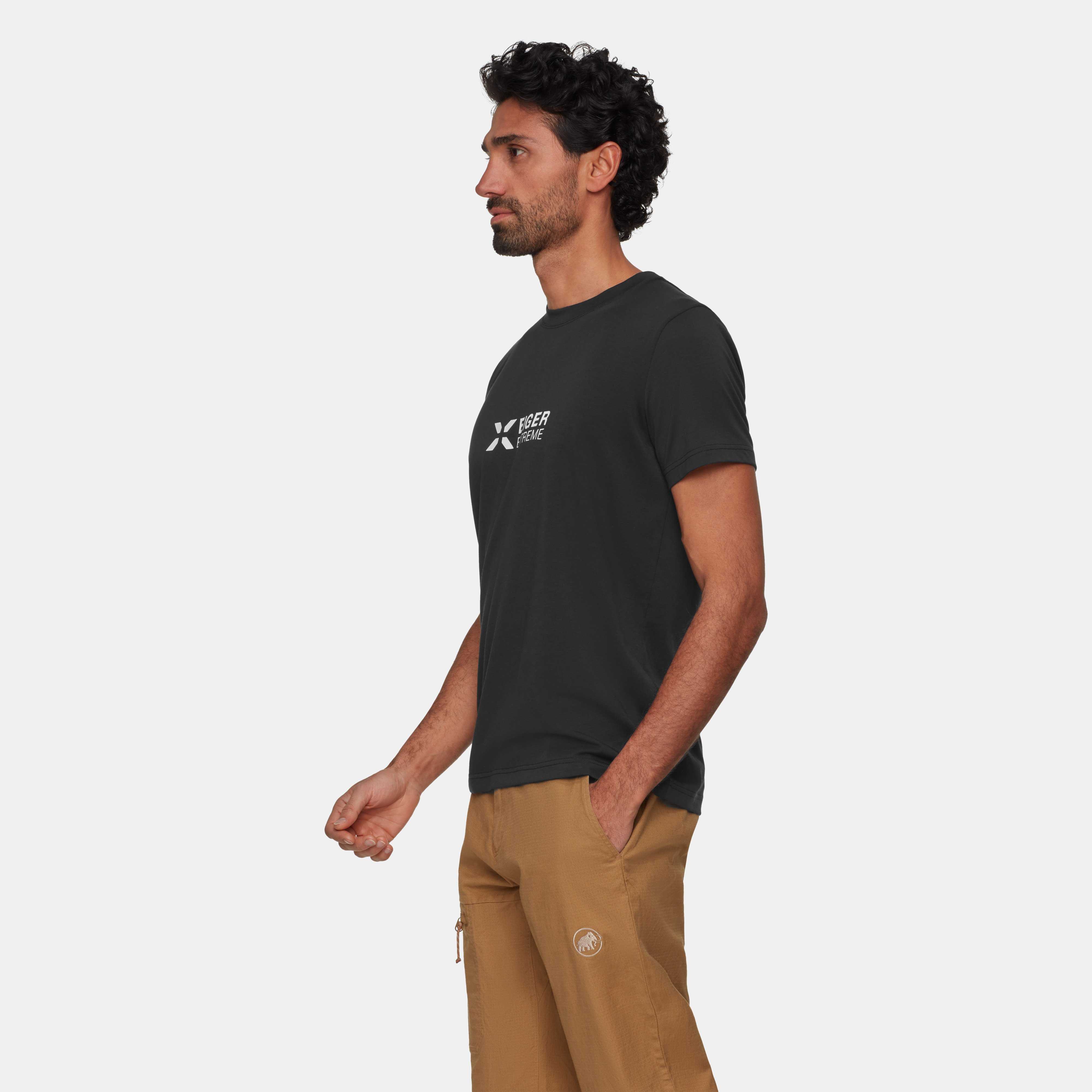 Mammut Eiger Logo T-Shirt Men, black - Black