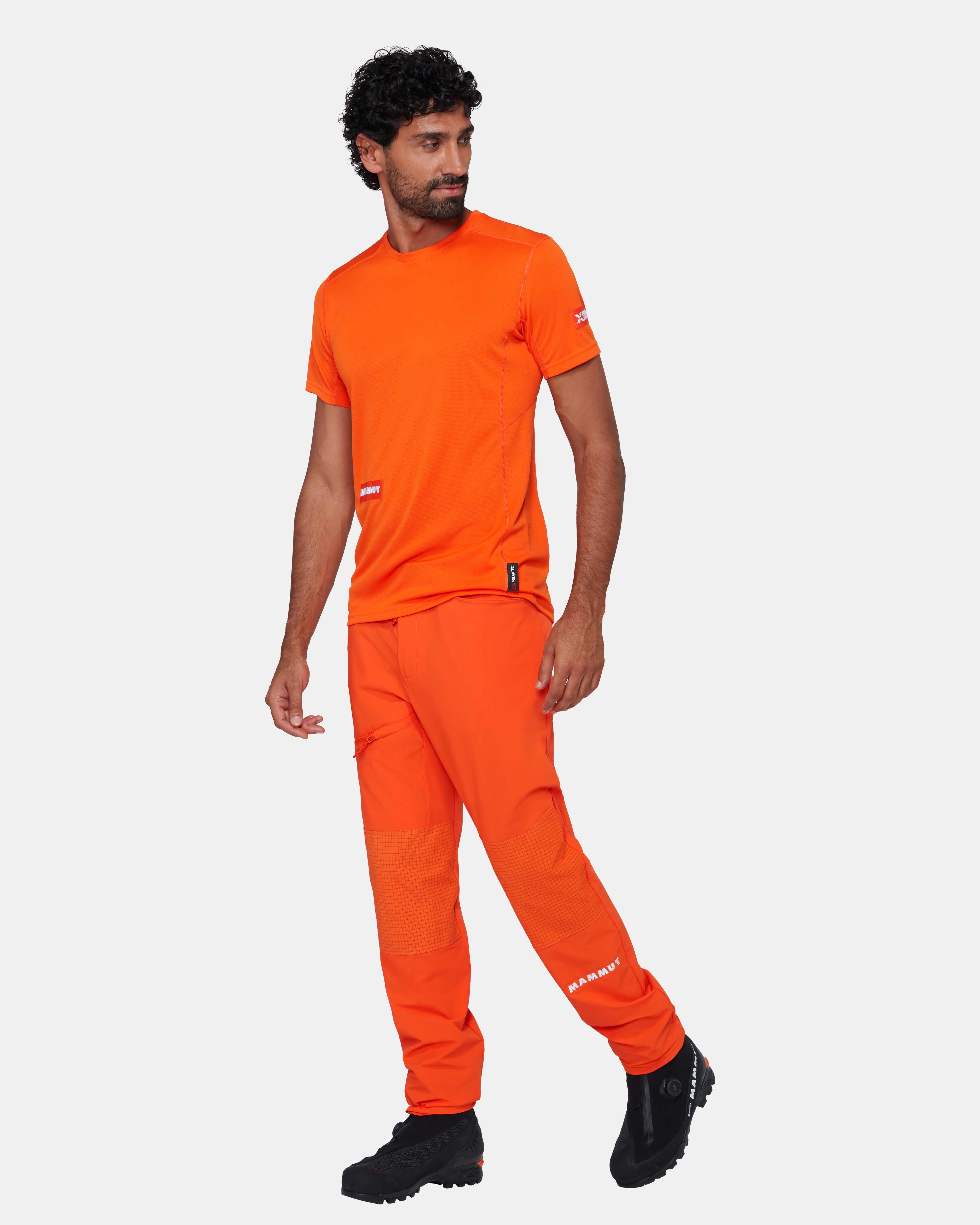 Mammut Eiger Nordwand FL T-Shirt Men, eiger orange - Eiger orange