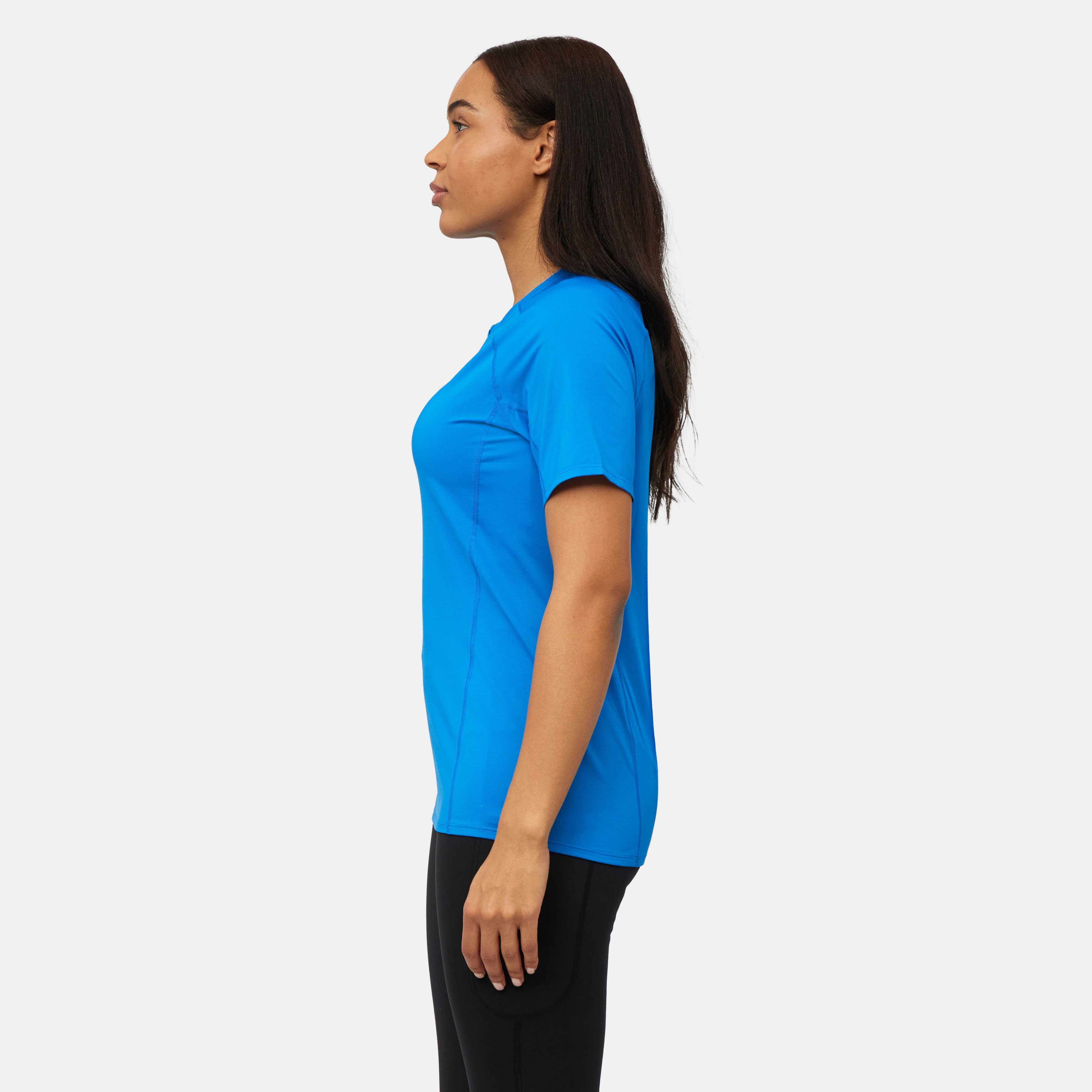 Mammut Mtn. Pro 2.0 Sun T-Shirt Women, glacier blue - Glacier blue