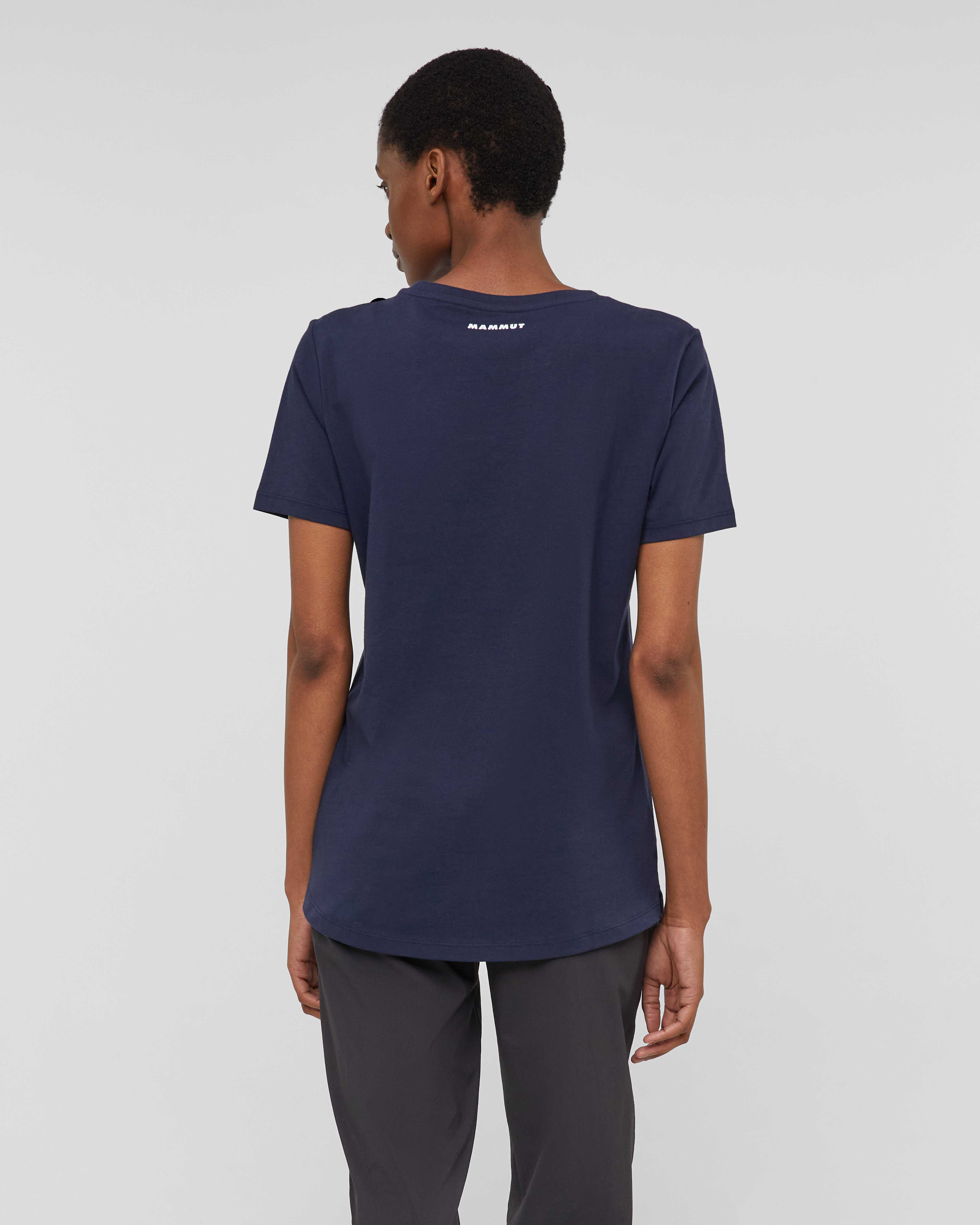 Mammut Mammut Outdoor T-Shirt Women, marine - Marine - Model back view