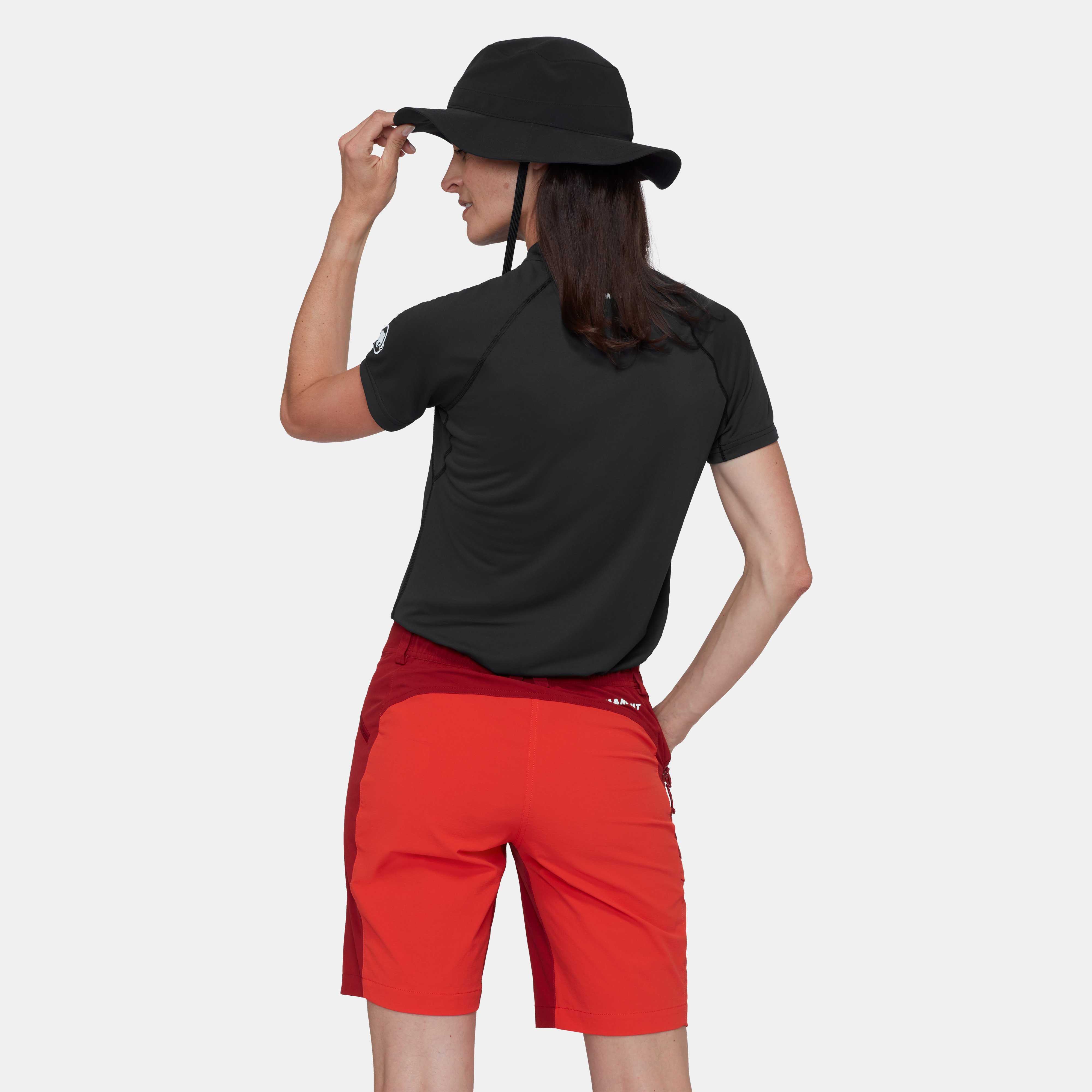 Mammut Ducan FL Half Zip T-Shirt Women, black - Black