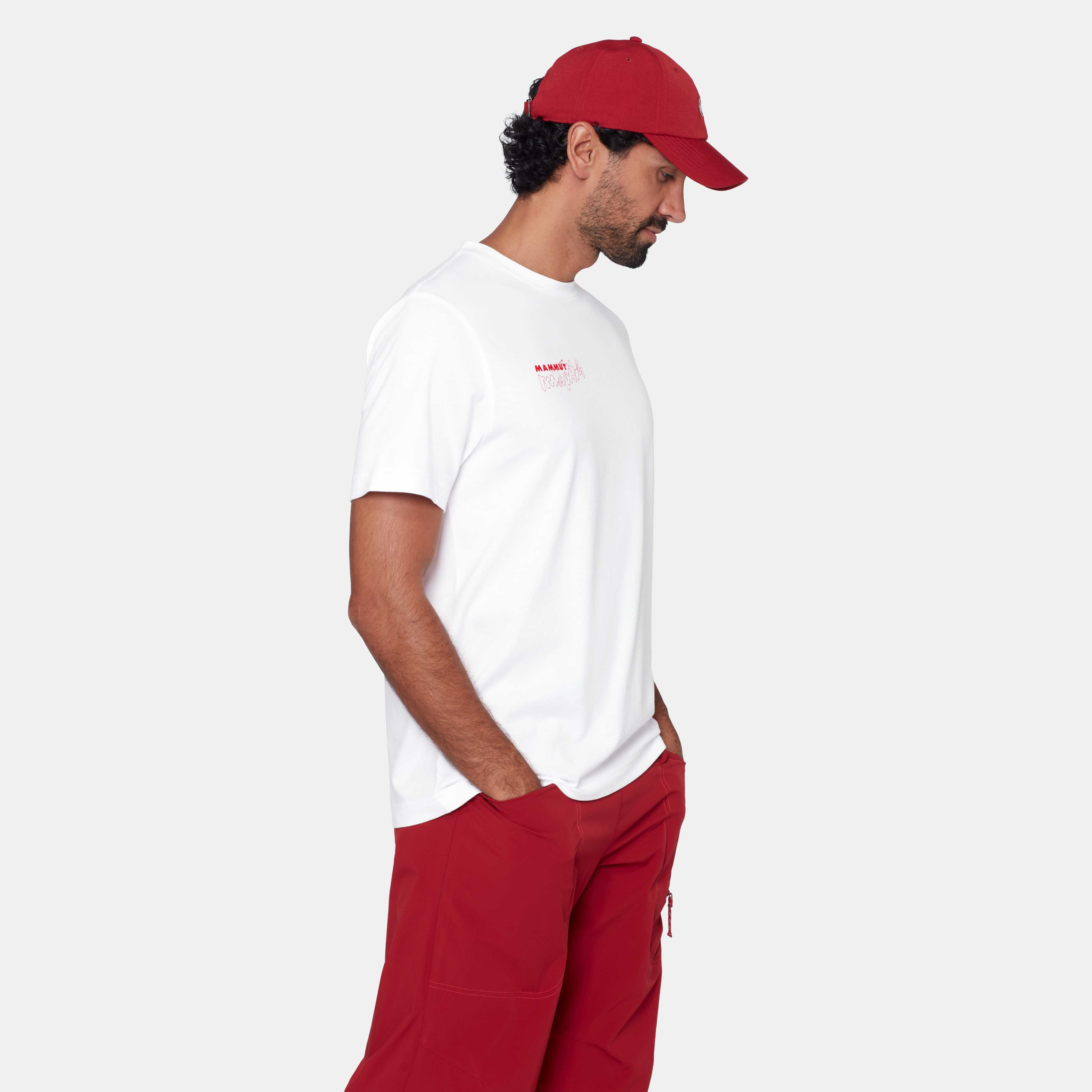 Mammut Mammut Base T-Shirt Men Multi-Pitch, white - White