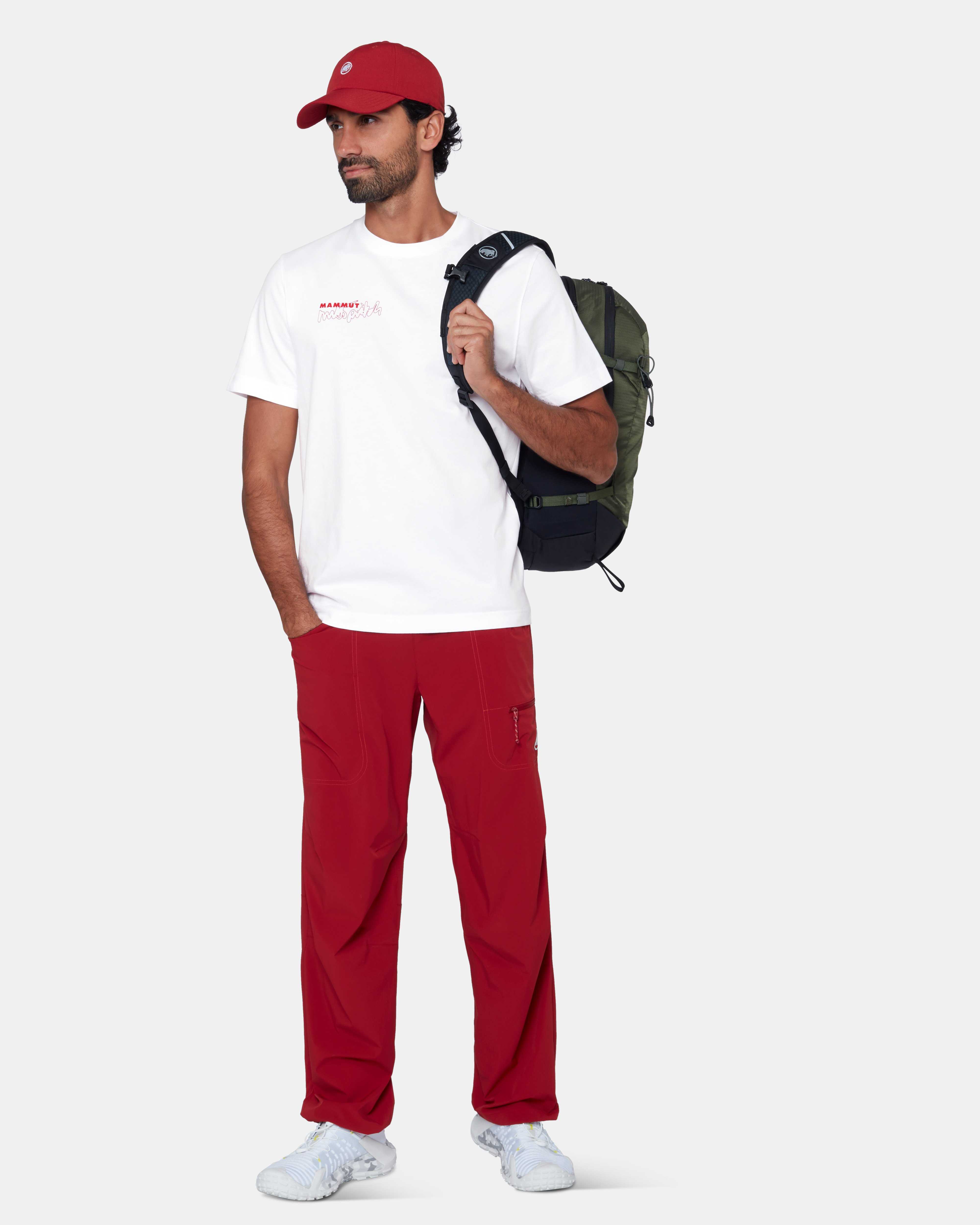 Mammut Mammut Base T-Shirt Men Multi-Pitch, white - White