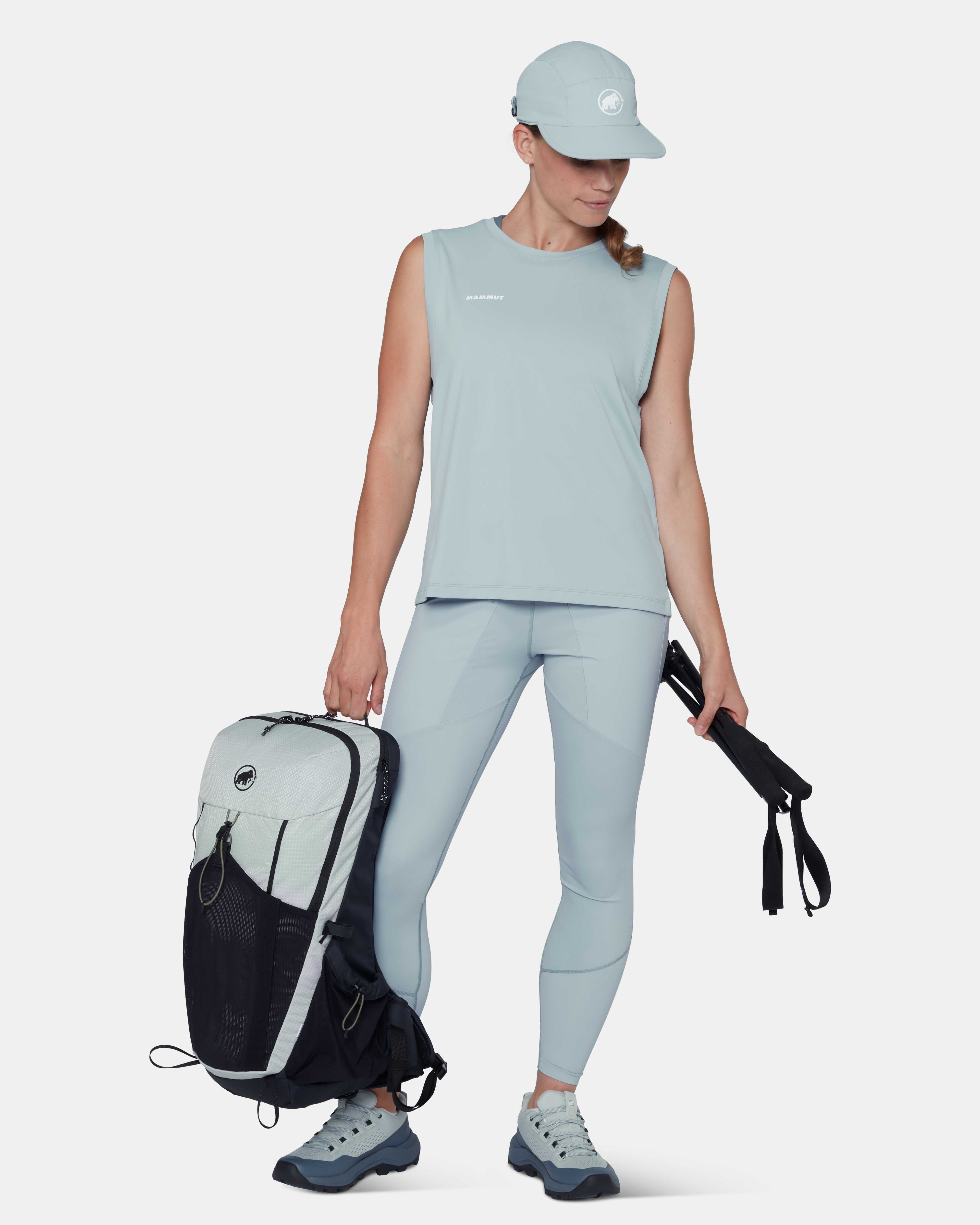 Mammut Selun FL Cap Sleeve Top Women, nebla - Nebla