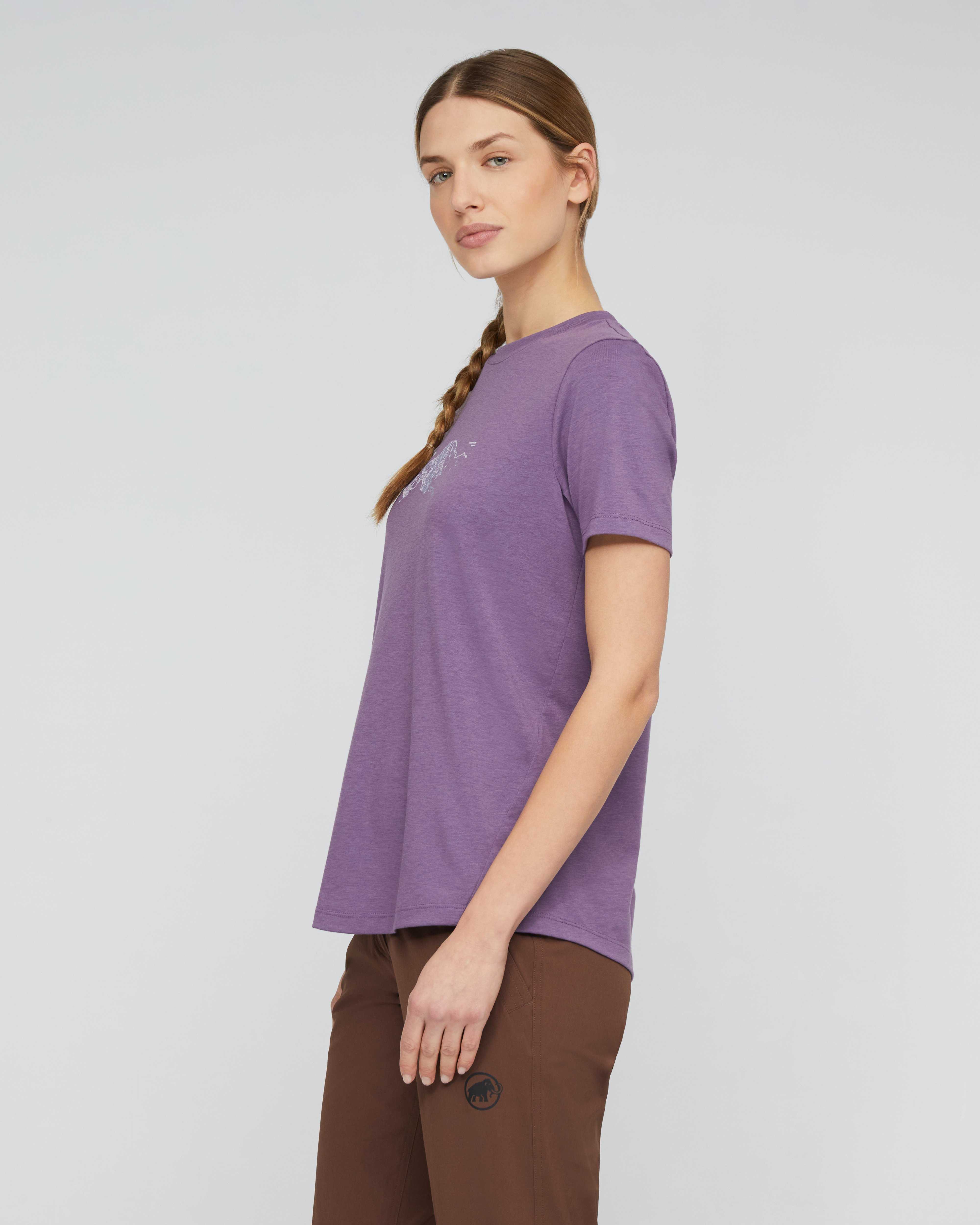 Mammut Mountain T-Shirt Women Fruendenhorn,  paloja -  paloja - Model side view
