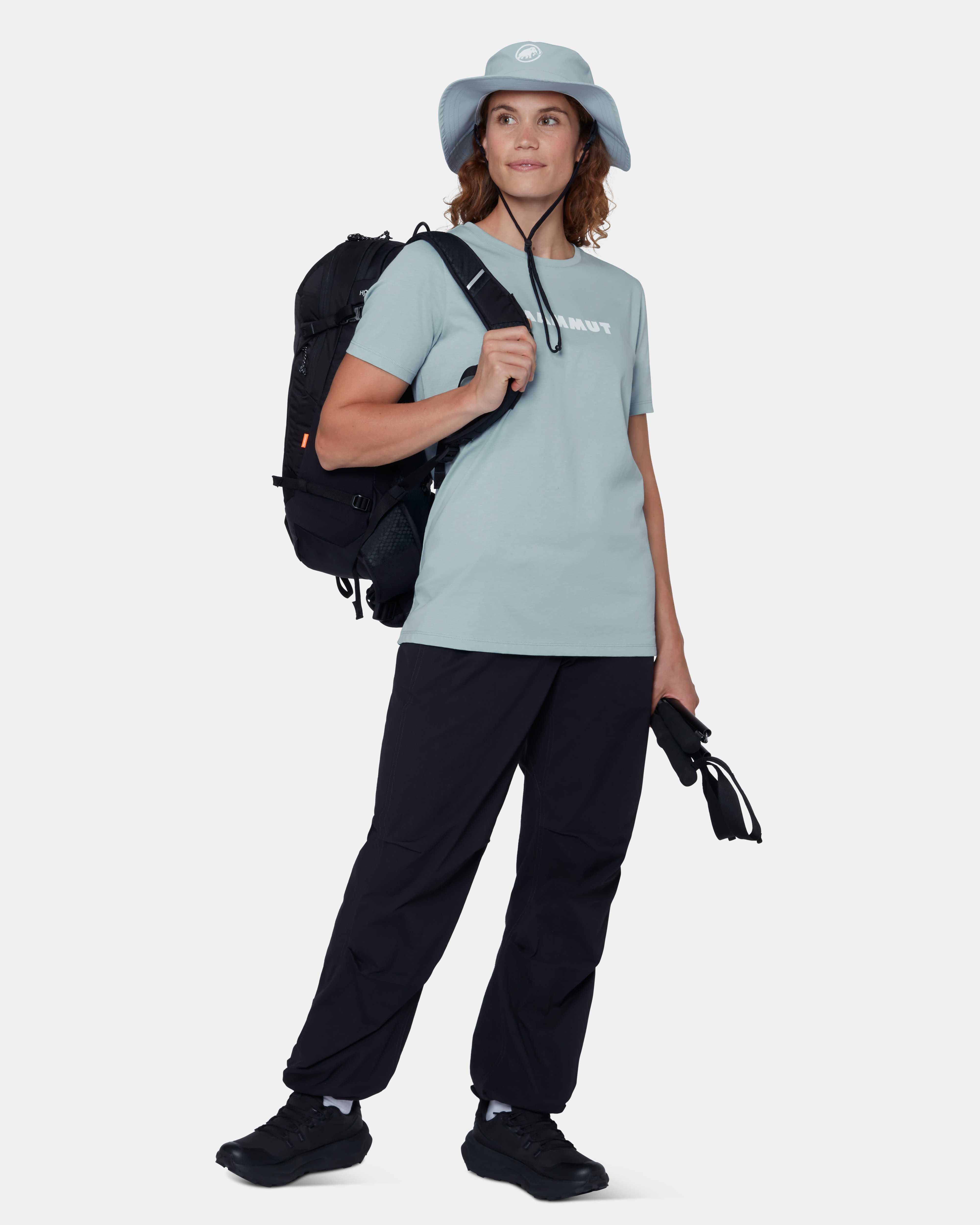 Mammut Mammut Core T-Shirt Women Logo, nebla - Nebla