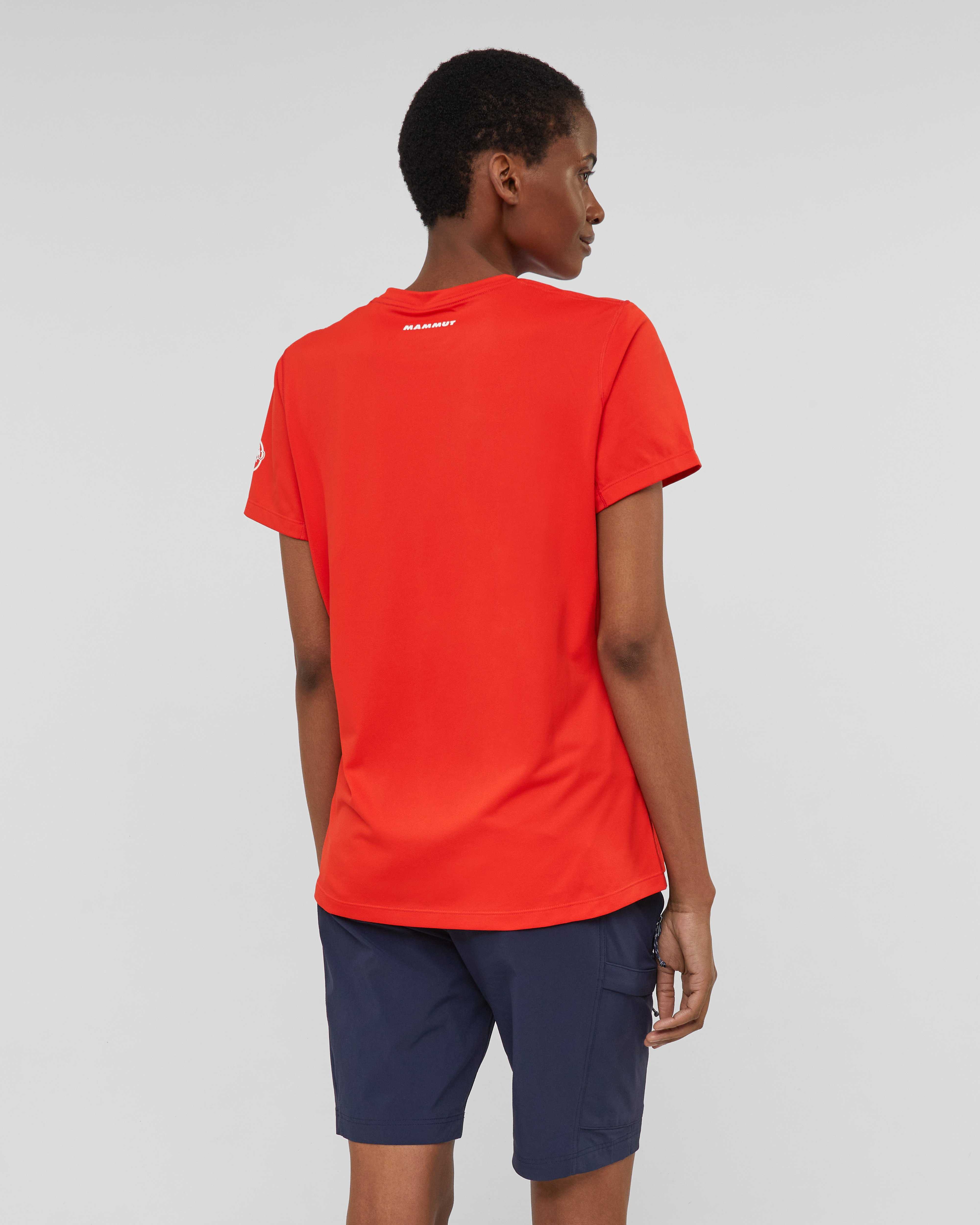 Mammut Mtn. Pro 2.0 Sun T-Shirt Women, mammut red - Mammut red - Model back view