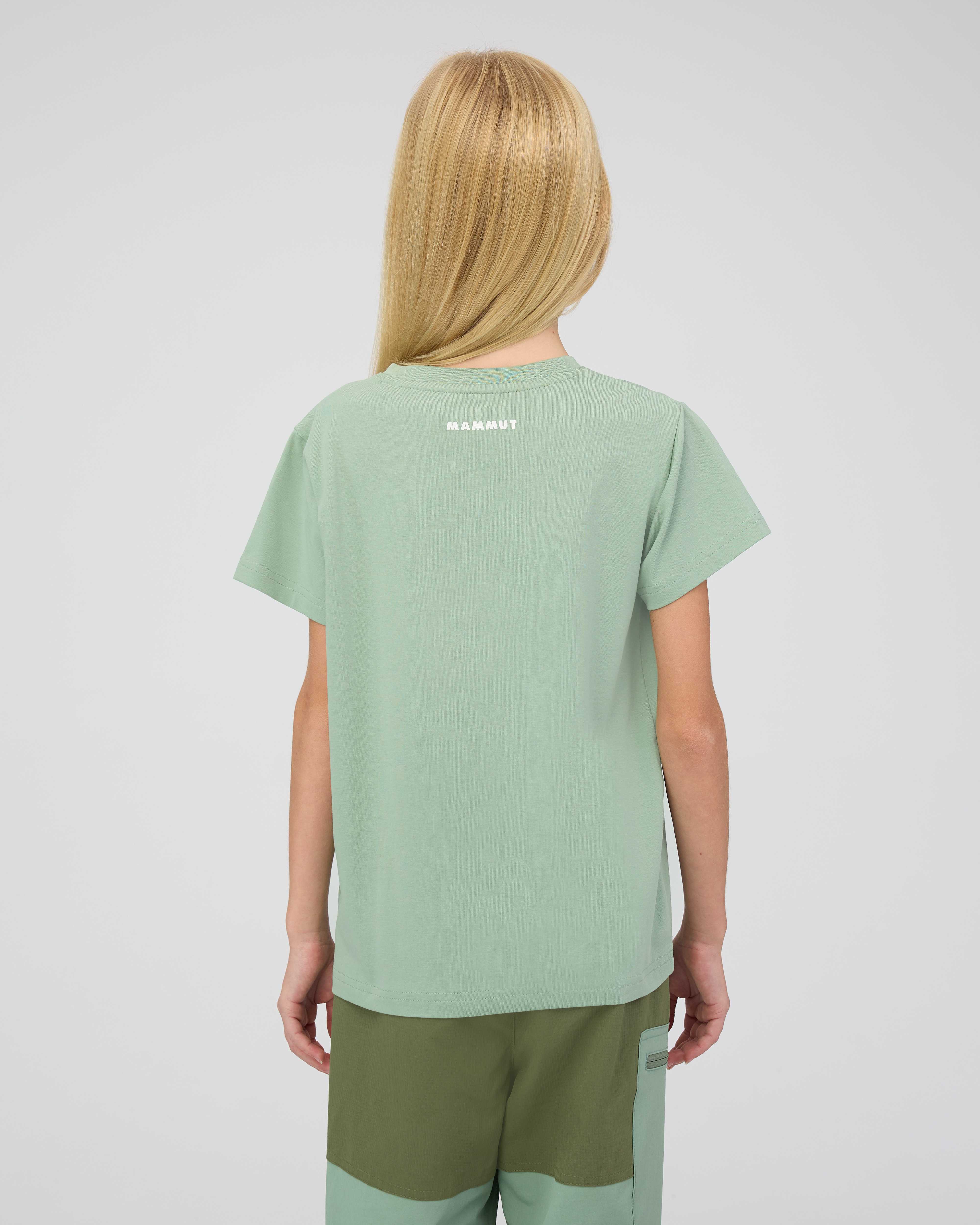 Mammut Mammut Core T-Shirt Kids Classic, willow - Willow - Model back view