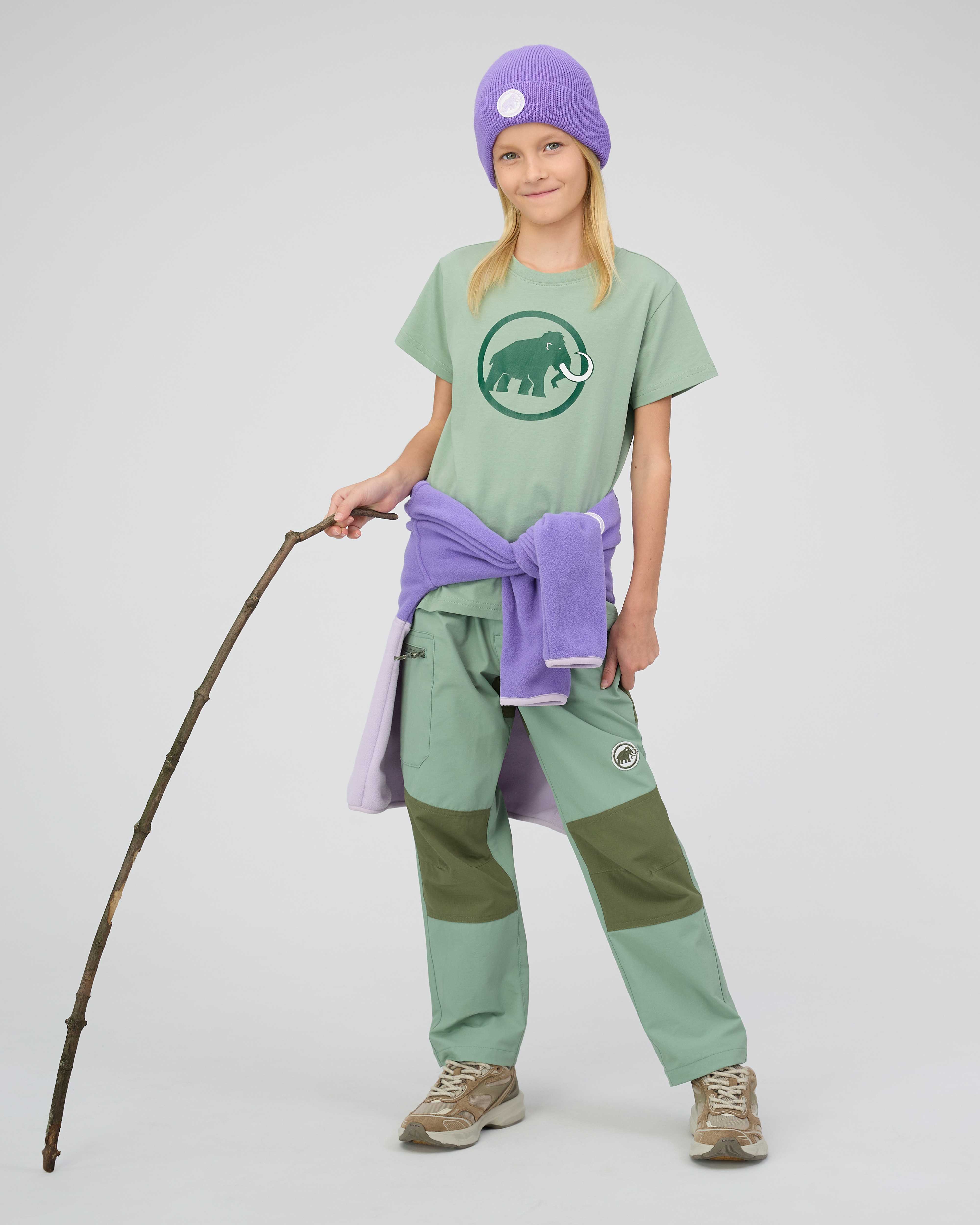 Mammut Mammut Core T-Shirt Kids Classic, willow - Willow - Outdoor view