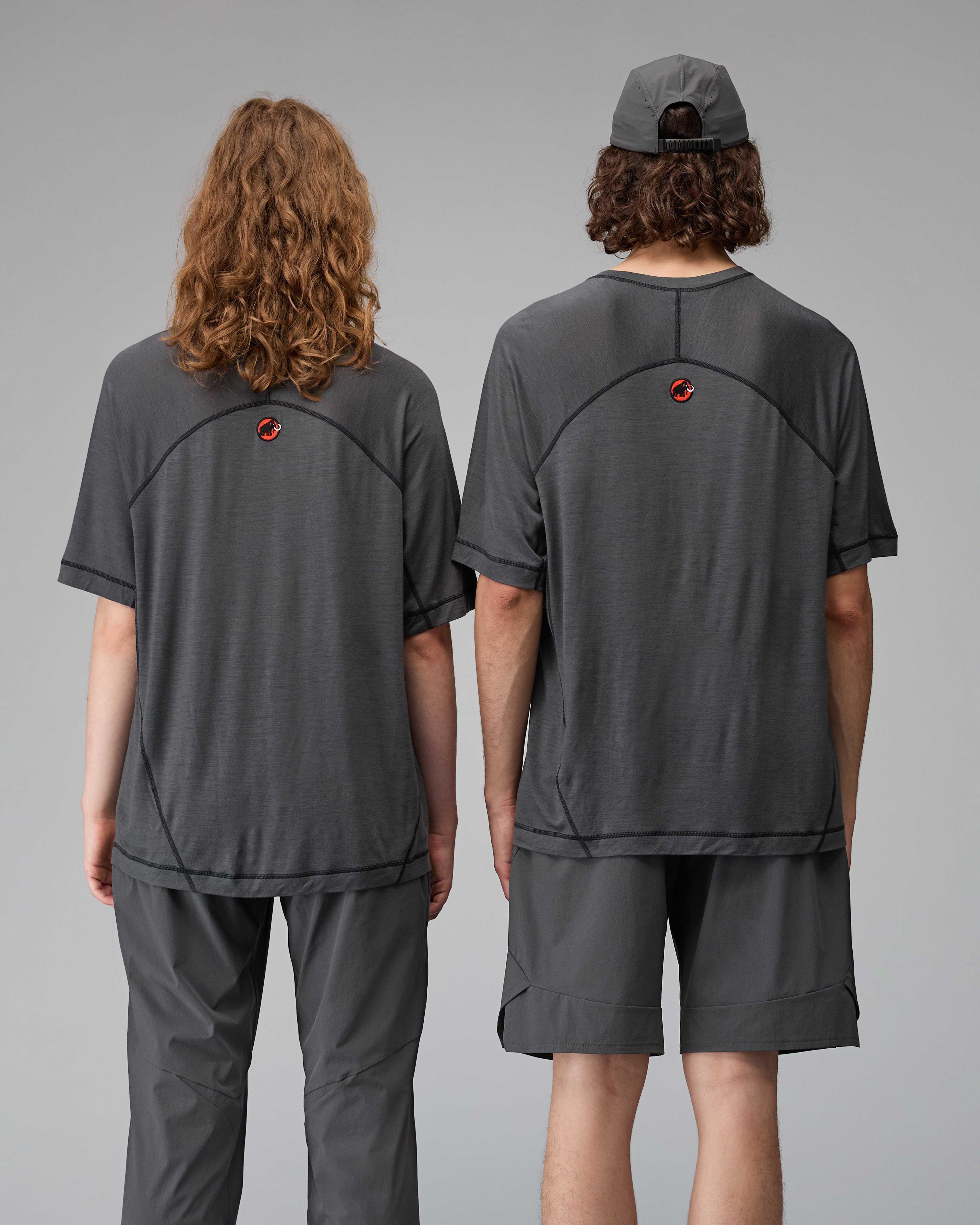 Mammut Hiking Patrol x Mammut Tree Wool FL T-Shirt, gabbro - Gabbro