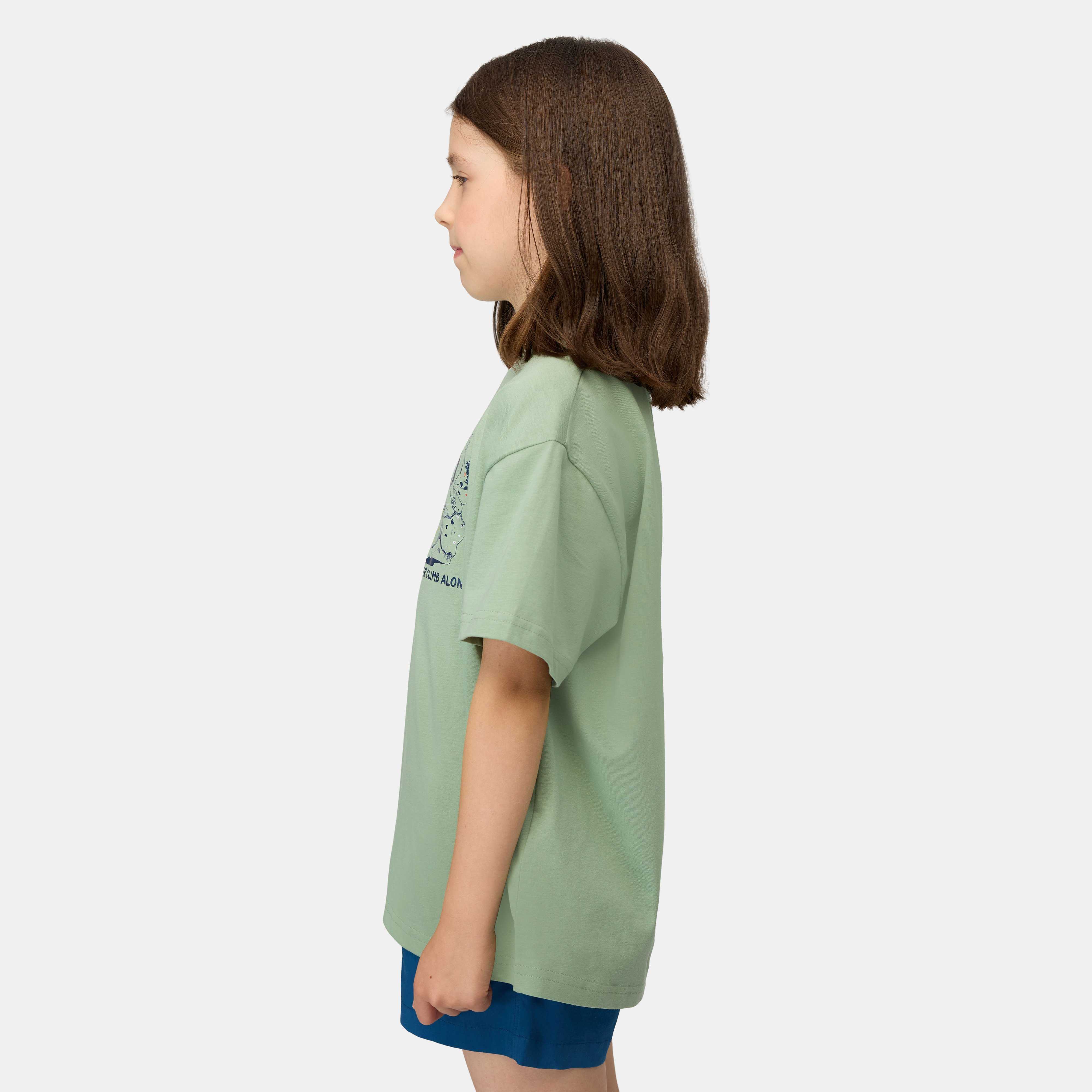 Mammut Mammut Base T-Shirt Climbing Kids, willow - Willow