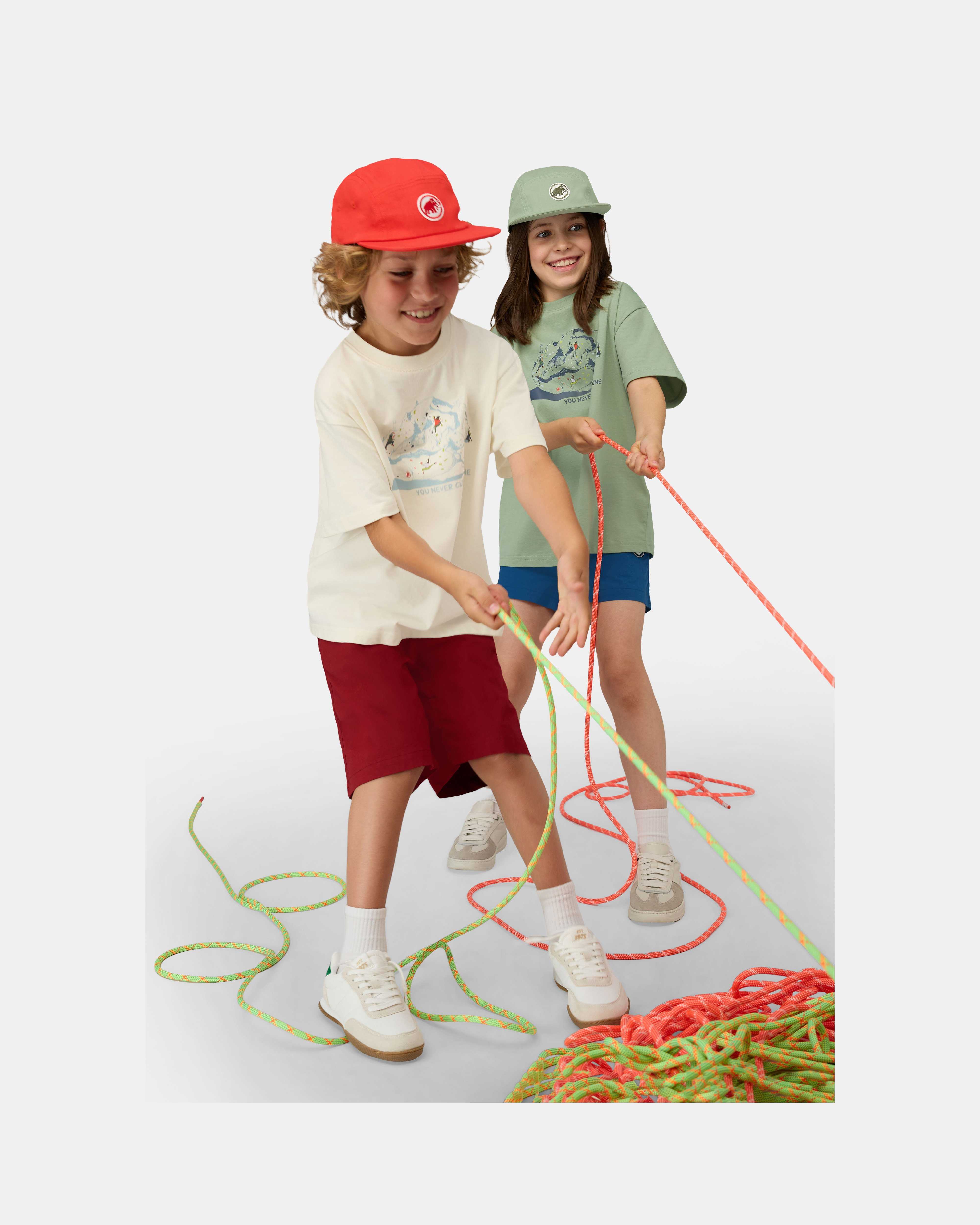 Mammut Mammut Base T-Shirt Climbing Kids, willow - Willow