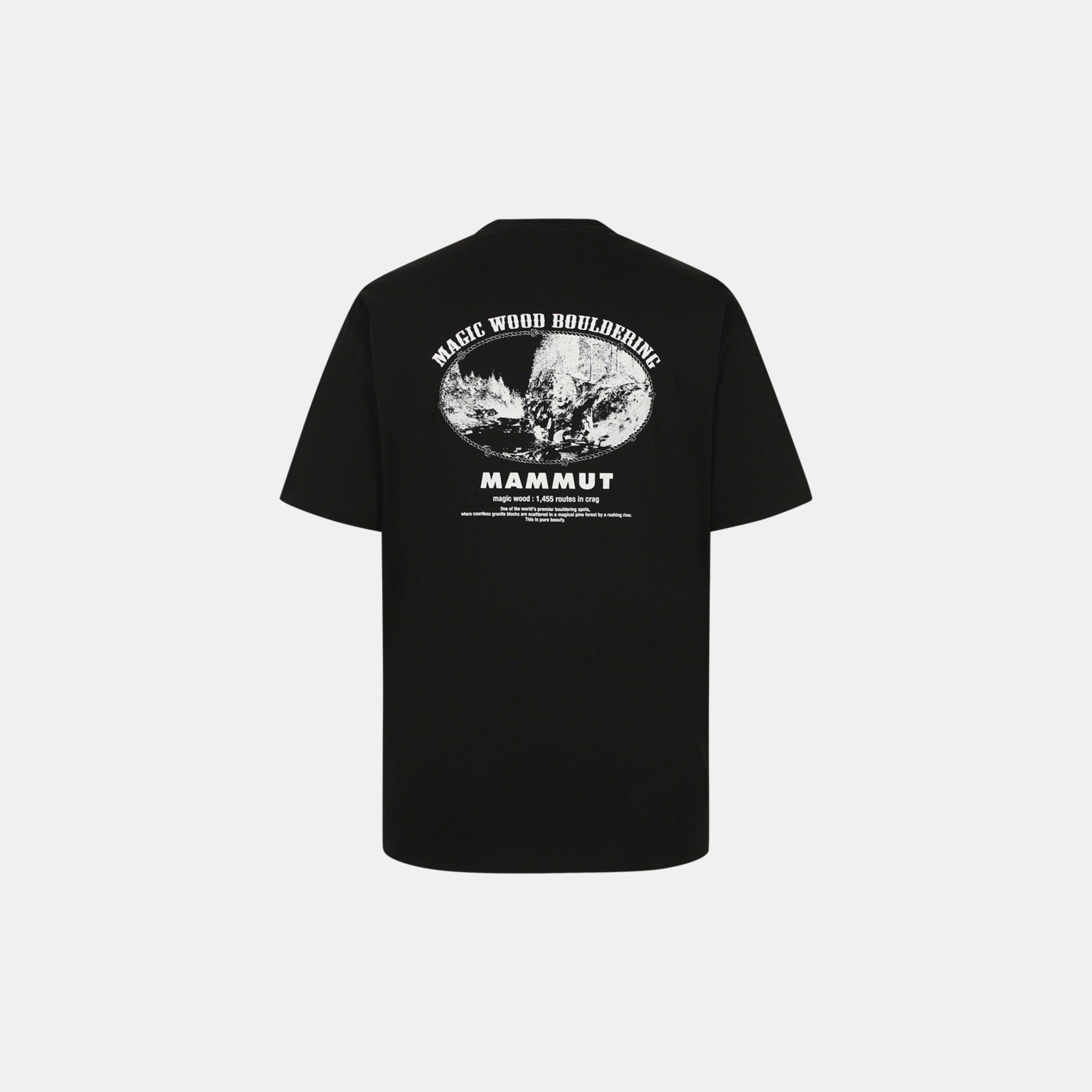 Mammut Valley Wald T-Shirt Men, creas black - Creas black