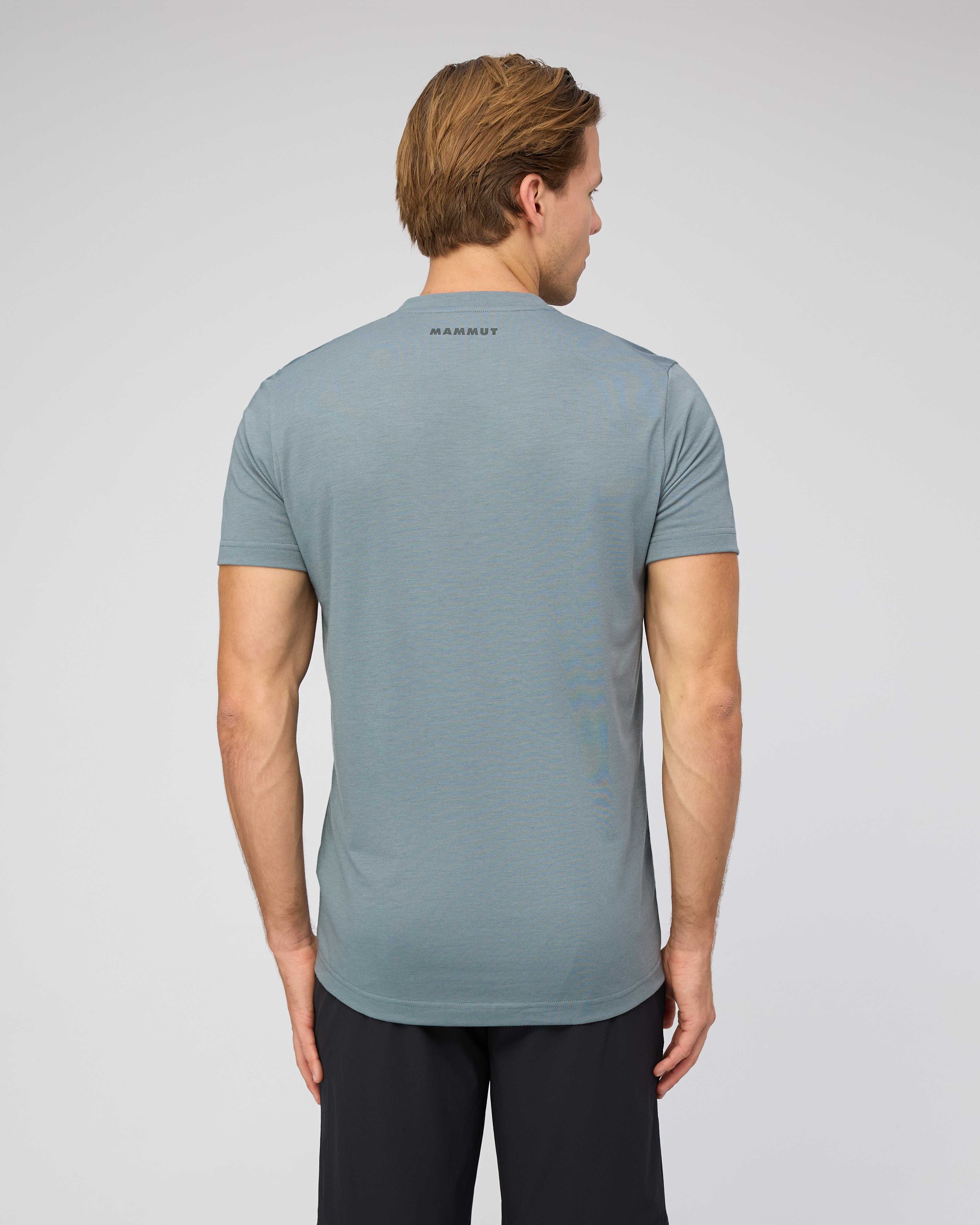 Mammut Trovat T-Shirt Men Logo, strata - Strata - Model back view