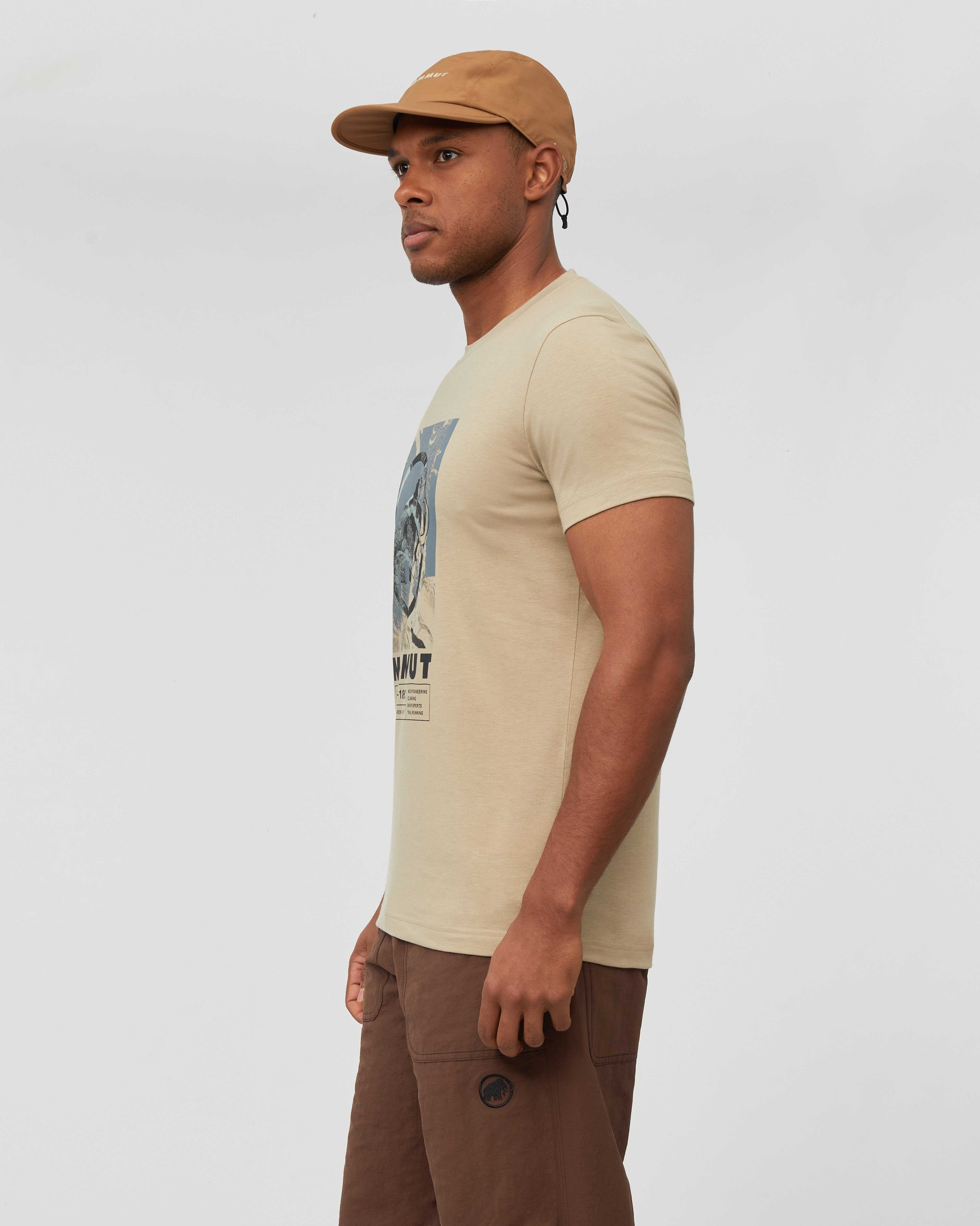 Mammut Trovat T-Shirt Men Mammut, sablun - Sablun - Model side view