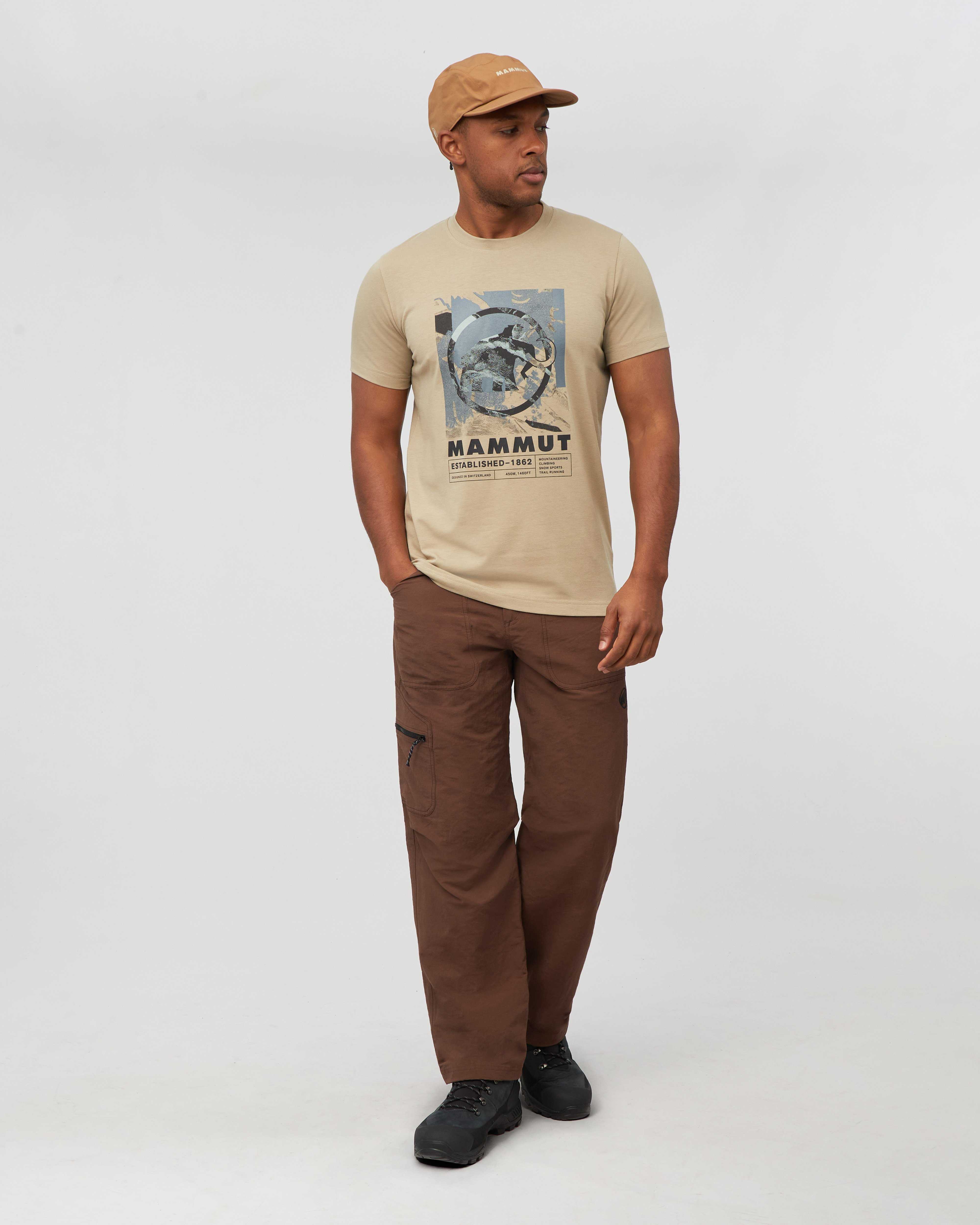 Mammut Trovat T-Shirt Men Mammut, sablun - Sablun - Outdoor view
