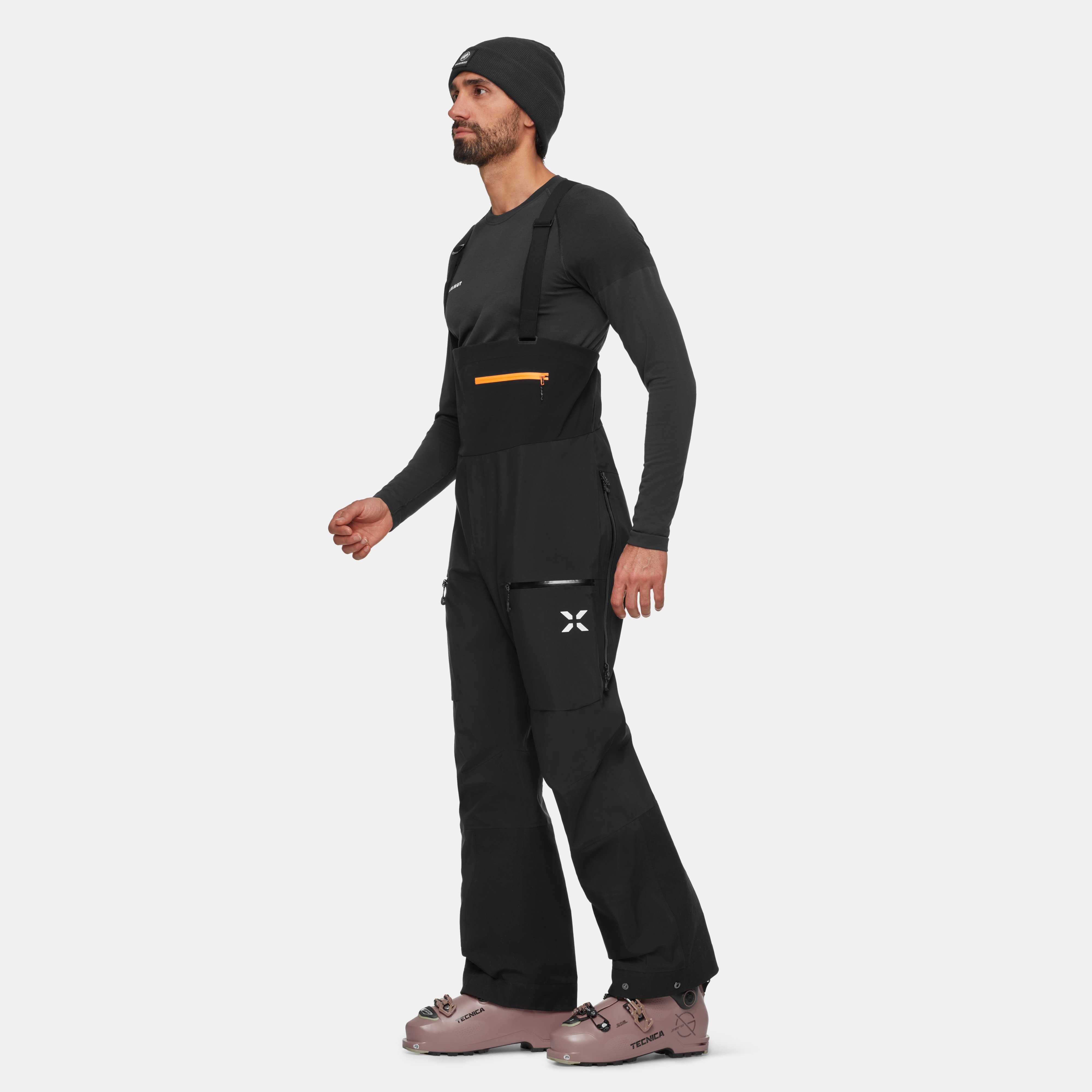 Mammut Eiger Free Pro HS Bib Pants Men, black - Black