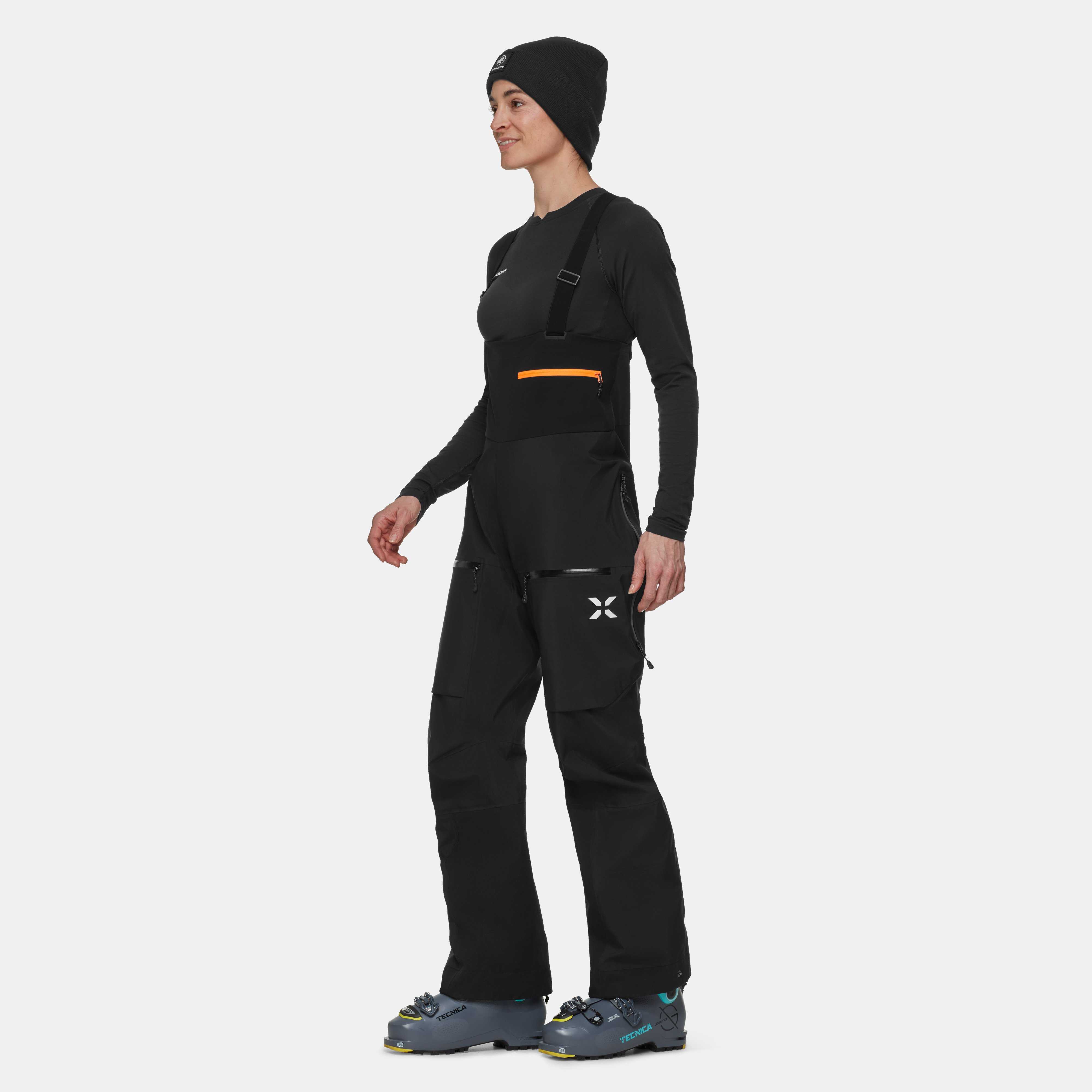 Mammut Eiger Free Pro HS Bib Pants Women, black - Black