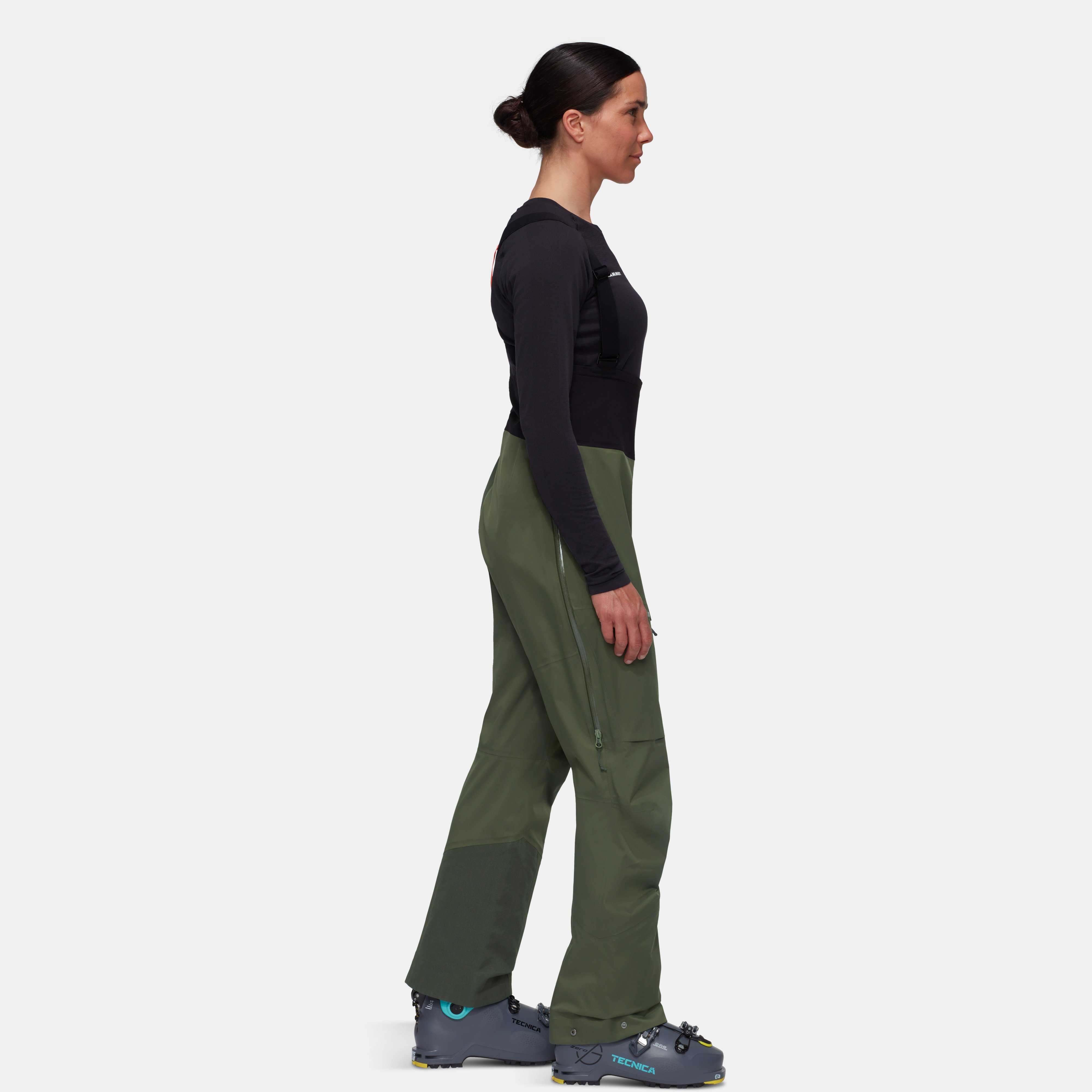 Mammut Haldigrat HS Bib Pants Women, dark marsh - Dark marsh