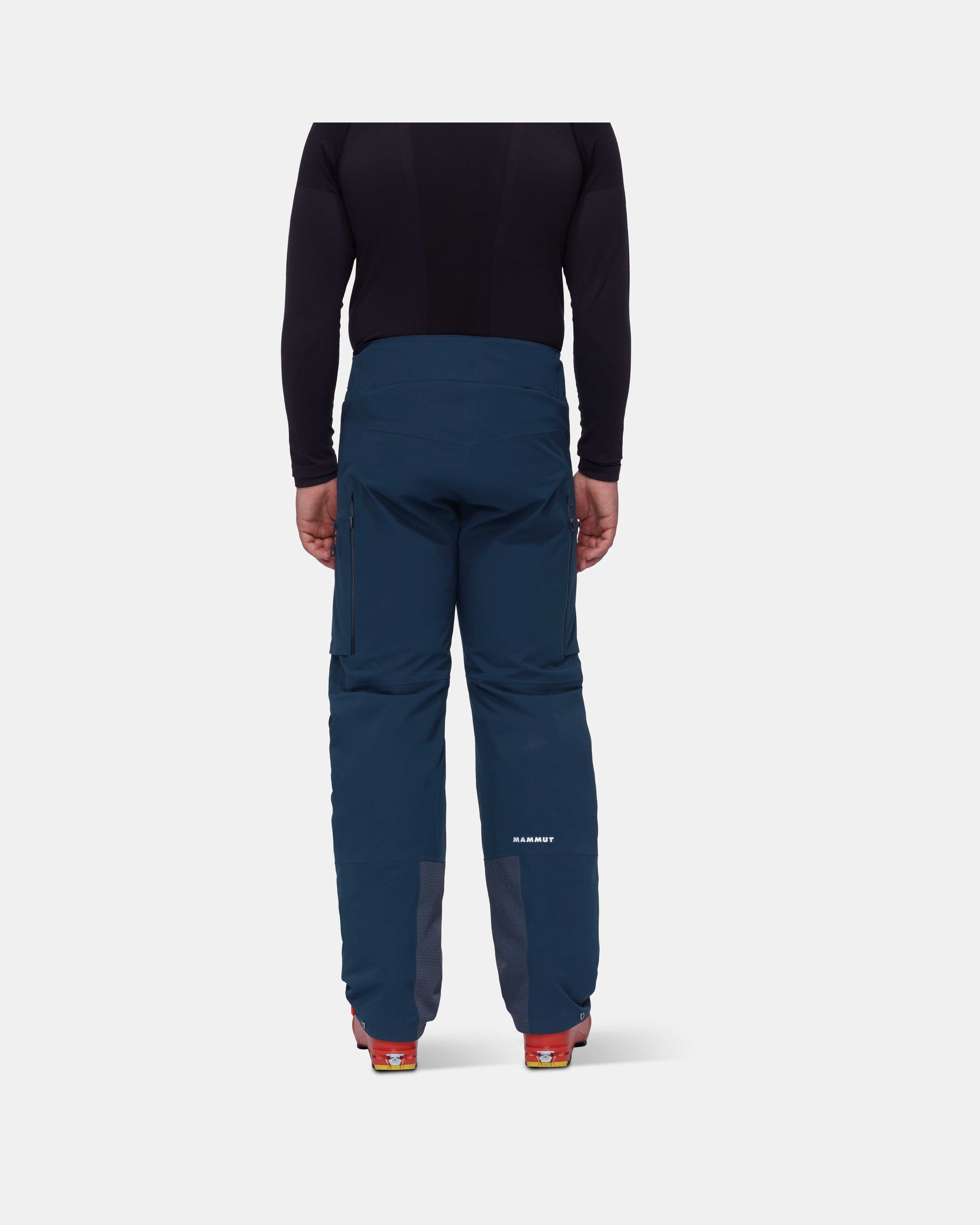 Mammut Stoney HS Thermo Pants Men, marine - Marine - Model back view