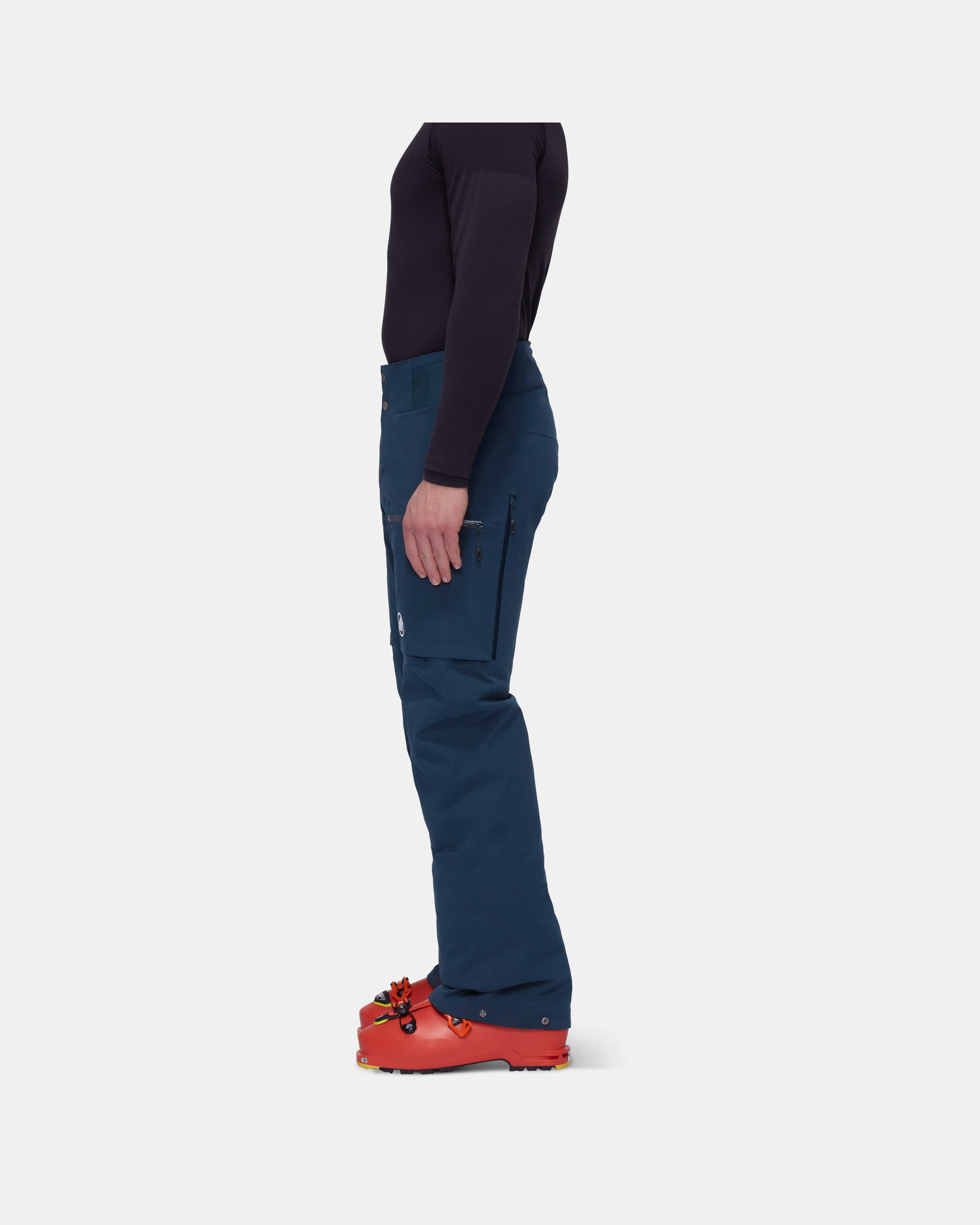 Mammut Stoney HS Thermo Pants Men, marine - Marine - Model side view