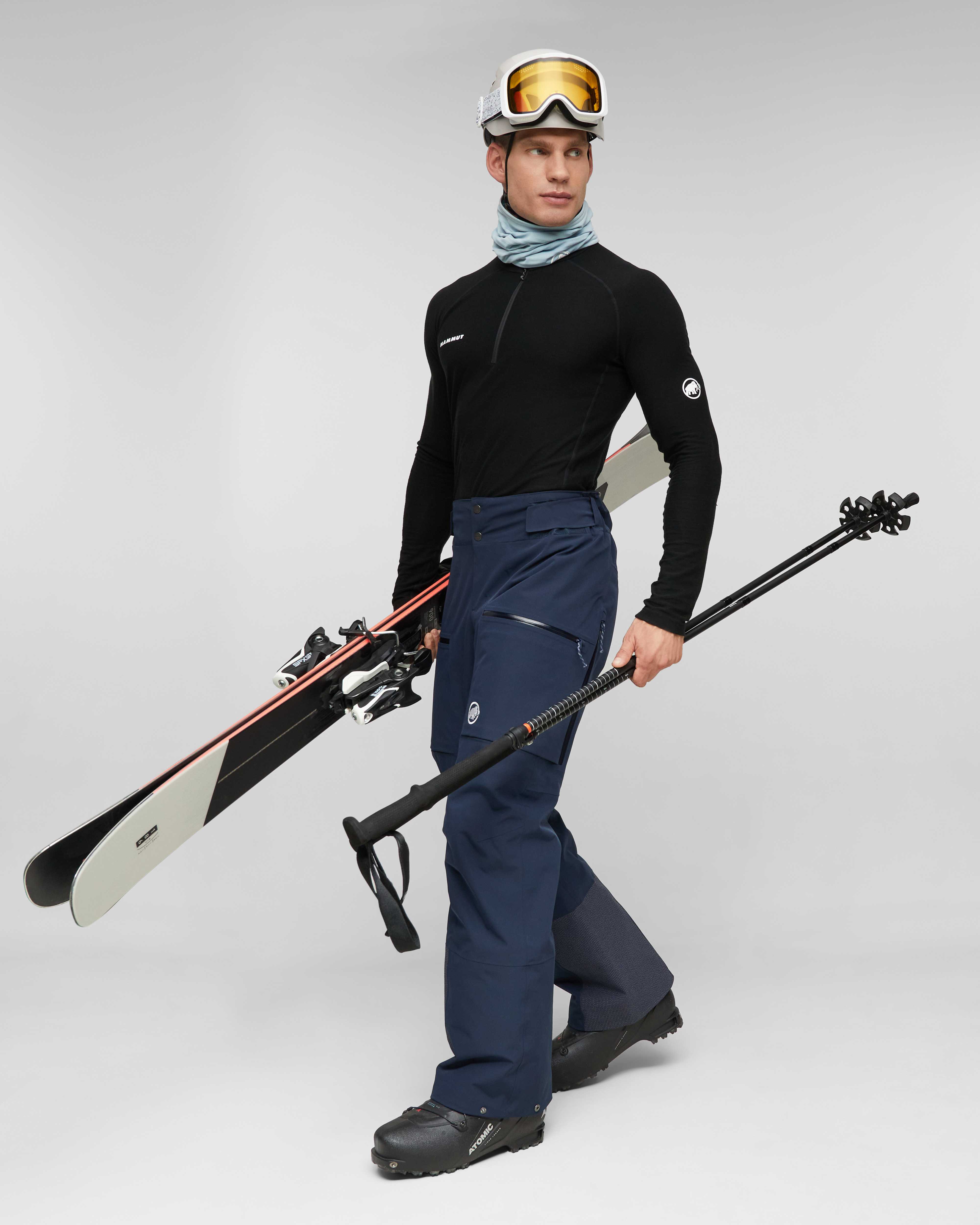 Mammut Stoney HS Thermo Pants Men, marine - Marine - Outdoor view