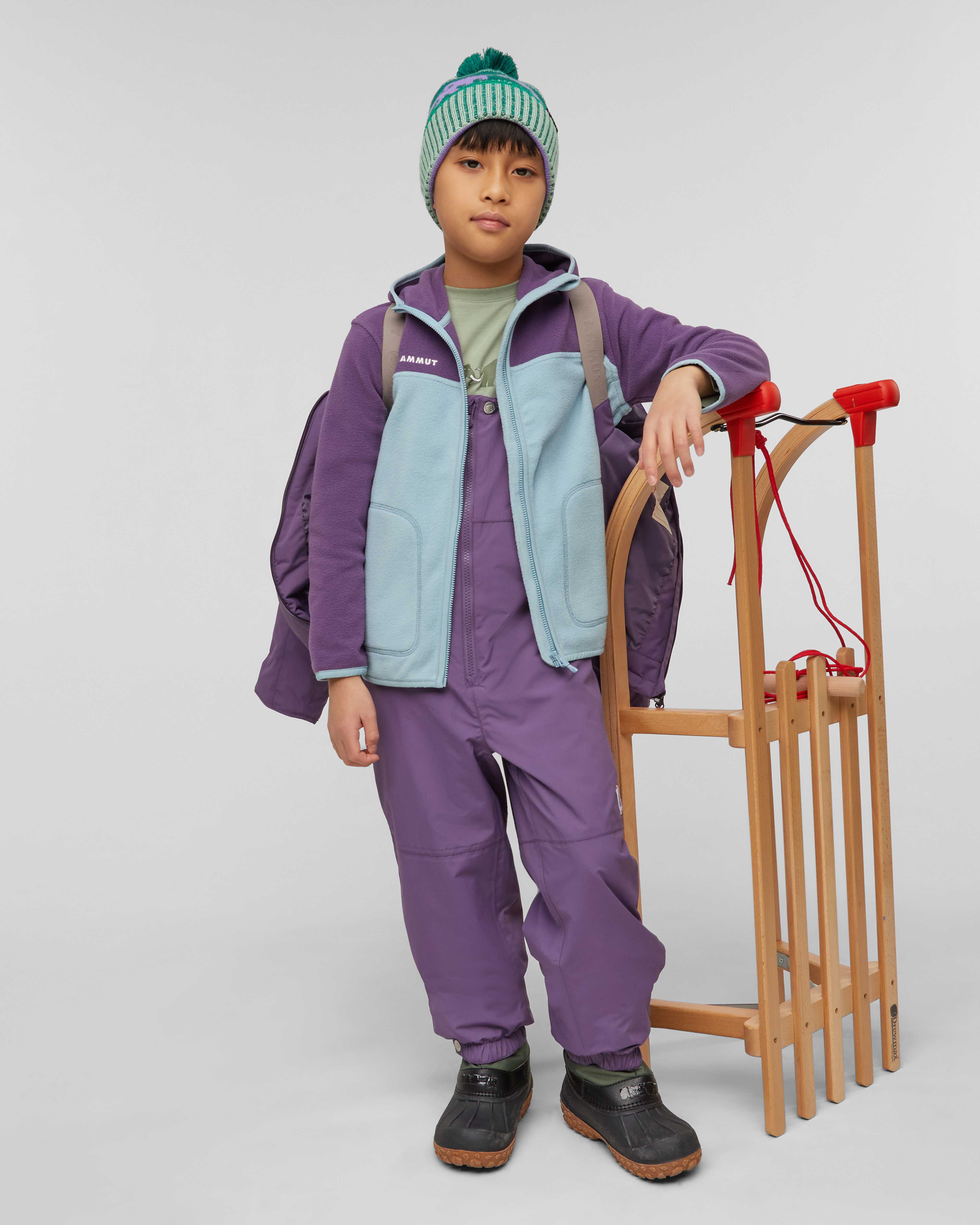 Mammut Treeline HS Thermo Overall Kids,  paloja -  paloja - Outdoor view