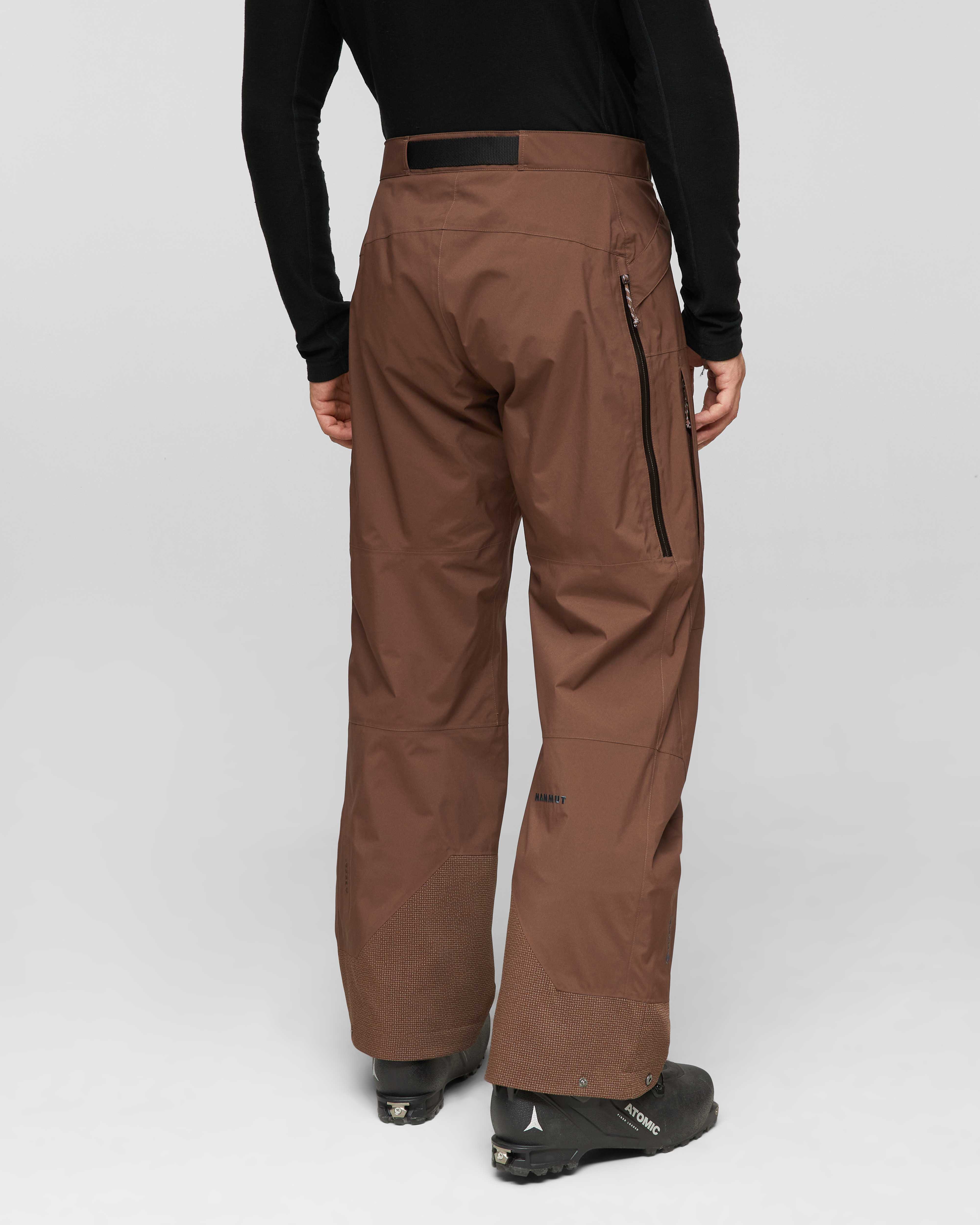 Mammut  Haldigrat GTX HS Thermo Pants Men, soil - Soil - Model back view