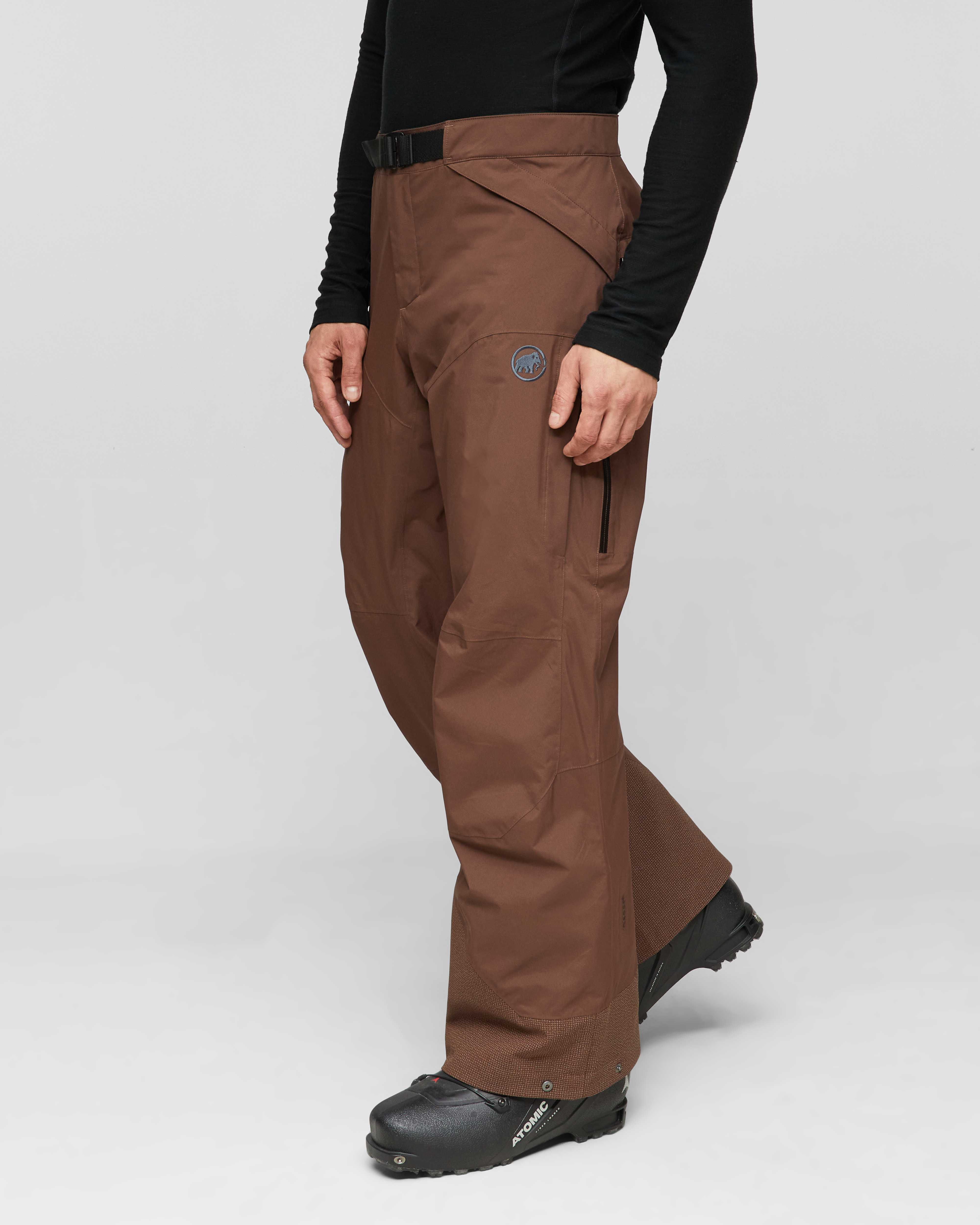Mammut  Haldigrat GTX HS Thermo Pants Men, soil - Soil - Model side view